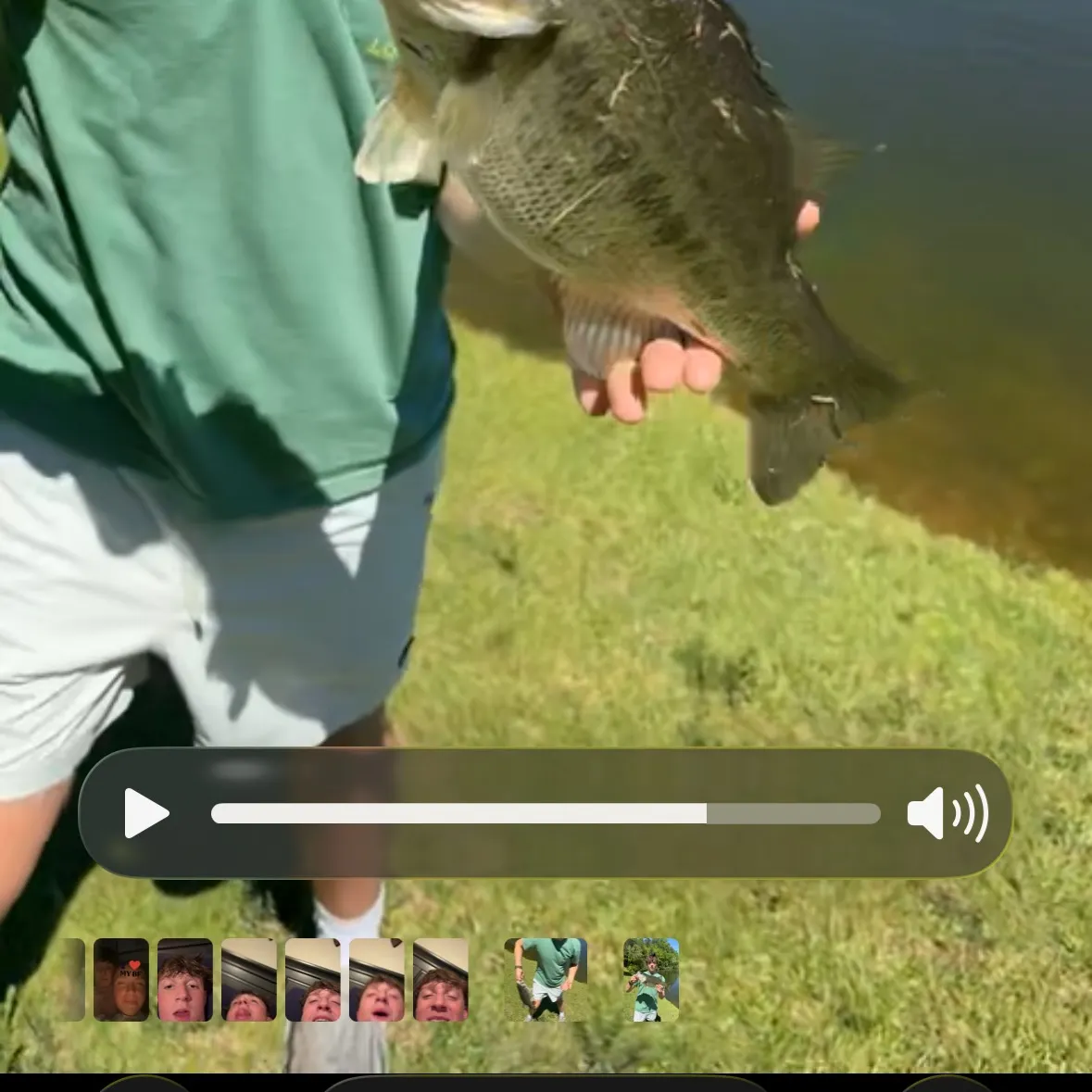 recently logged catches