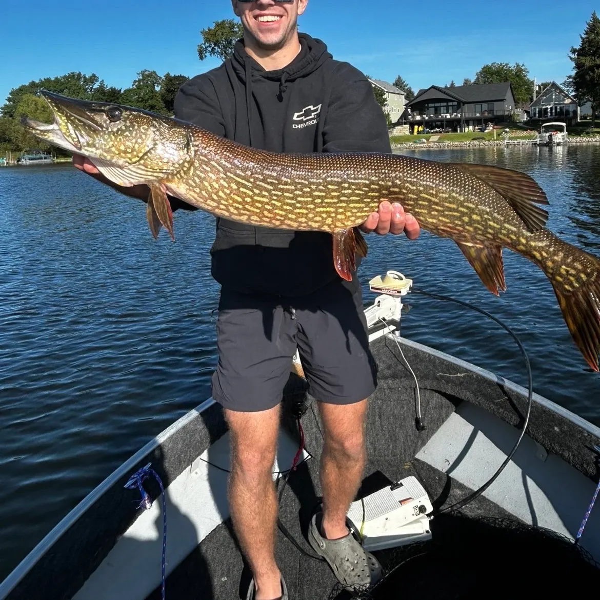 Northern pike caught on Fishbrain