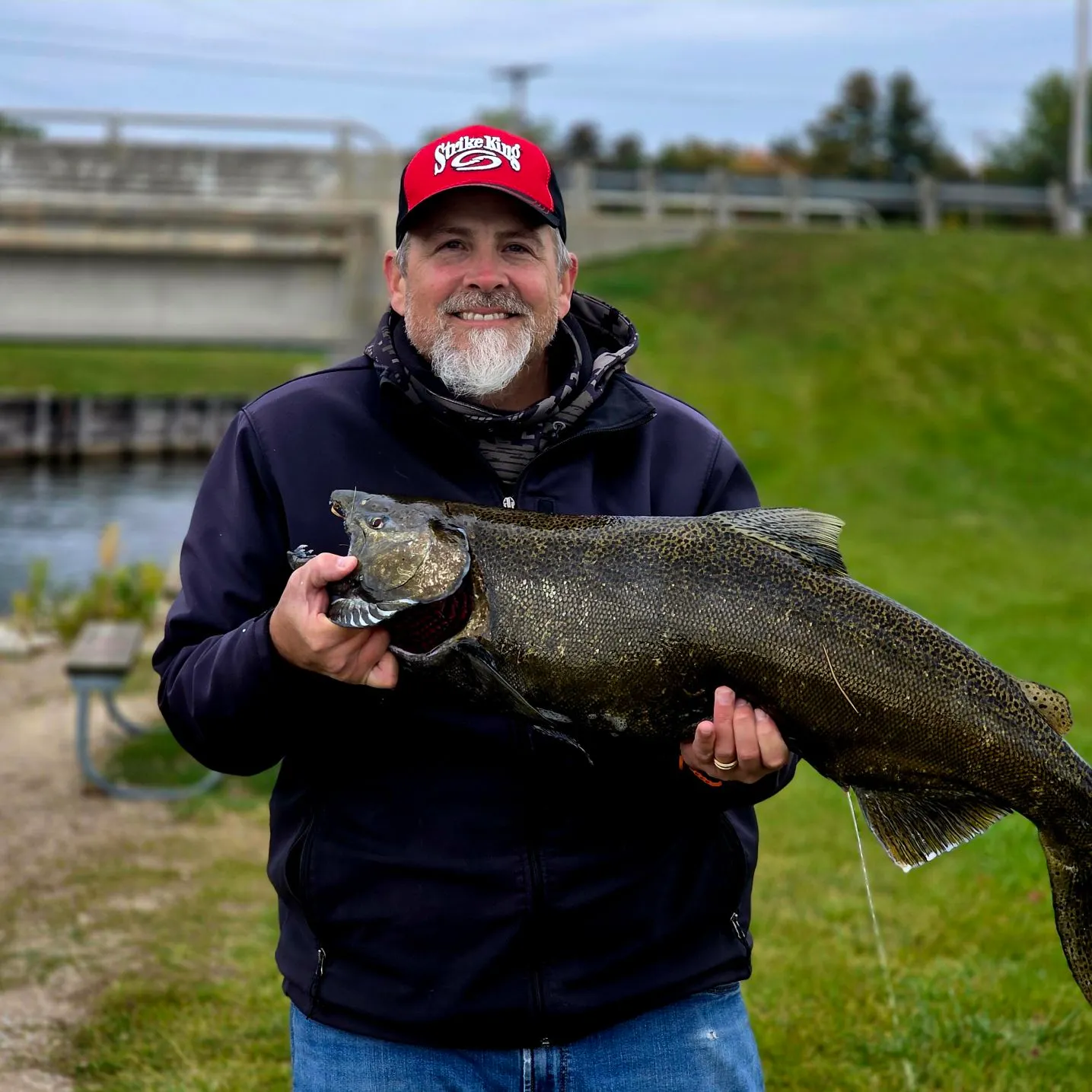 Chinook salmon caught on Fishbrain