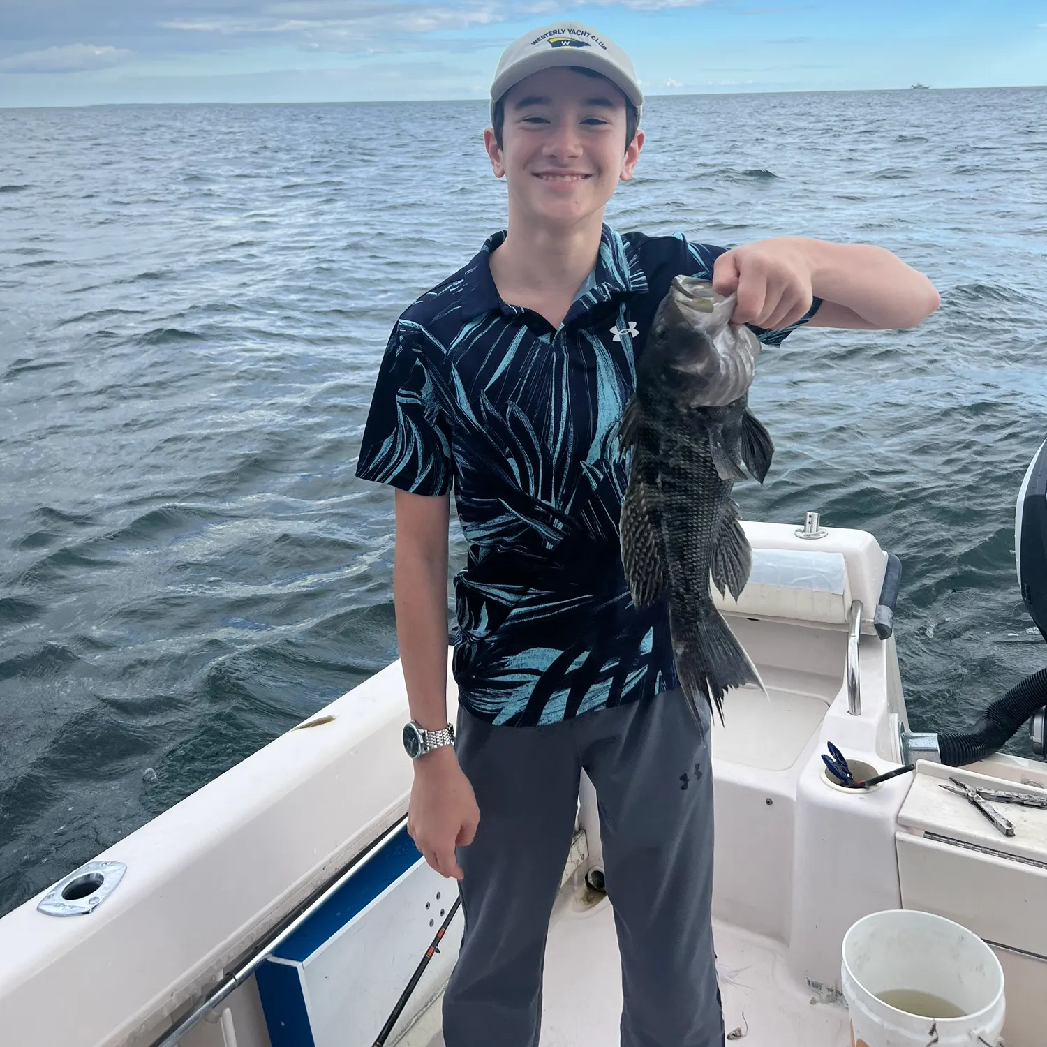 Black sea bass caught on Fishbrain