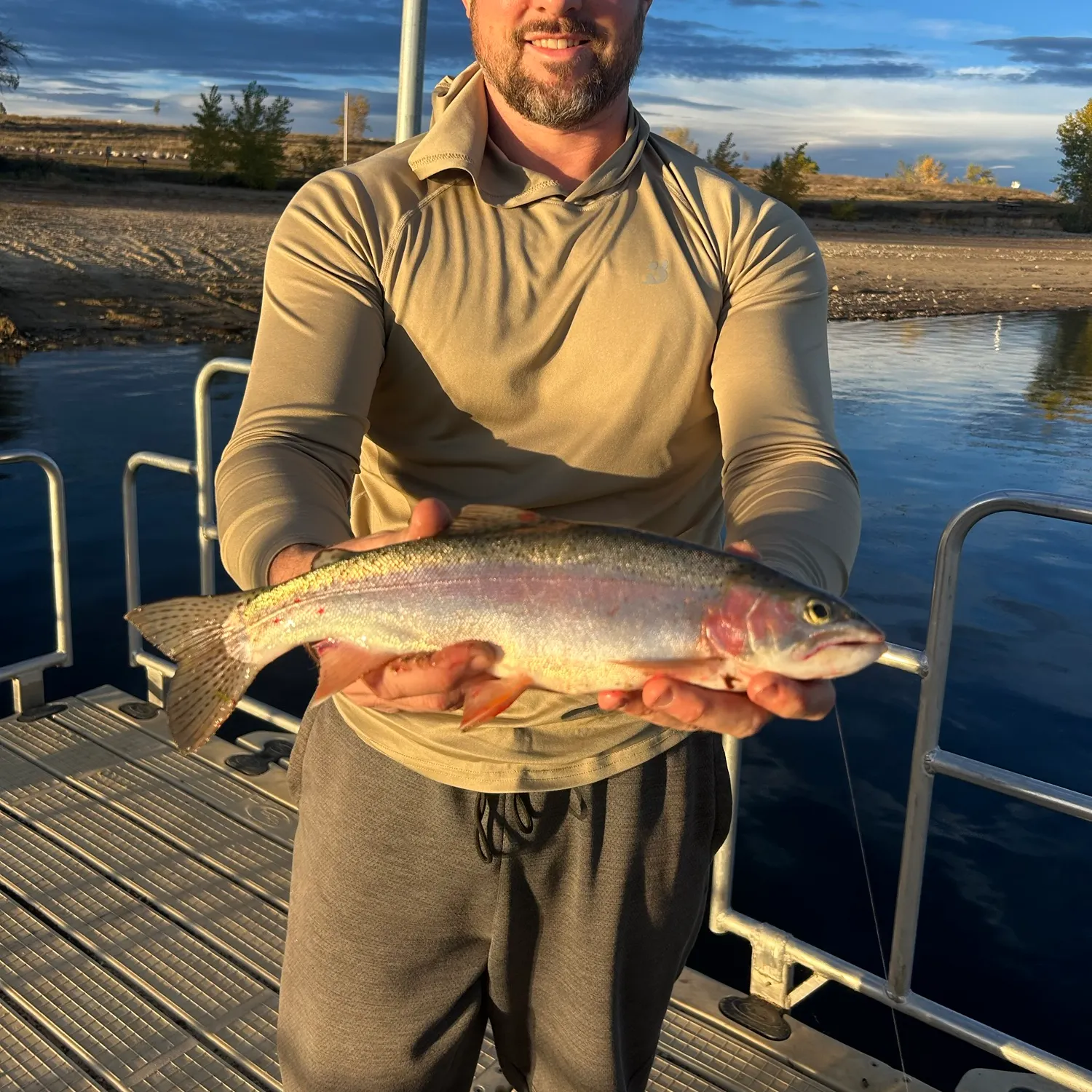 Cutbow caught on Fishbrain
