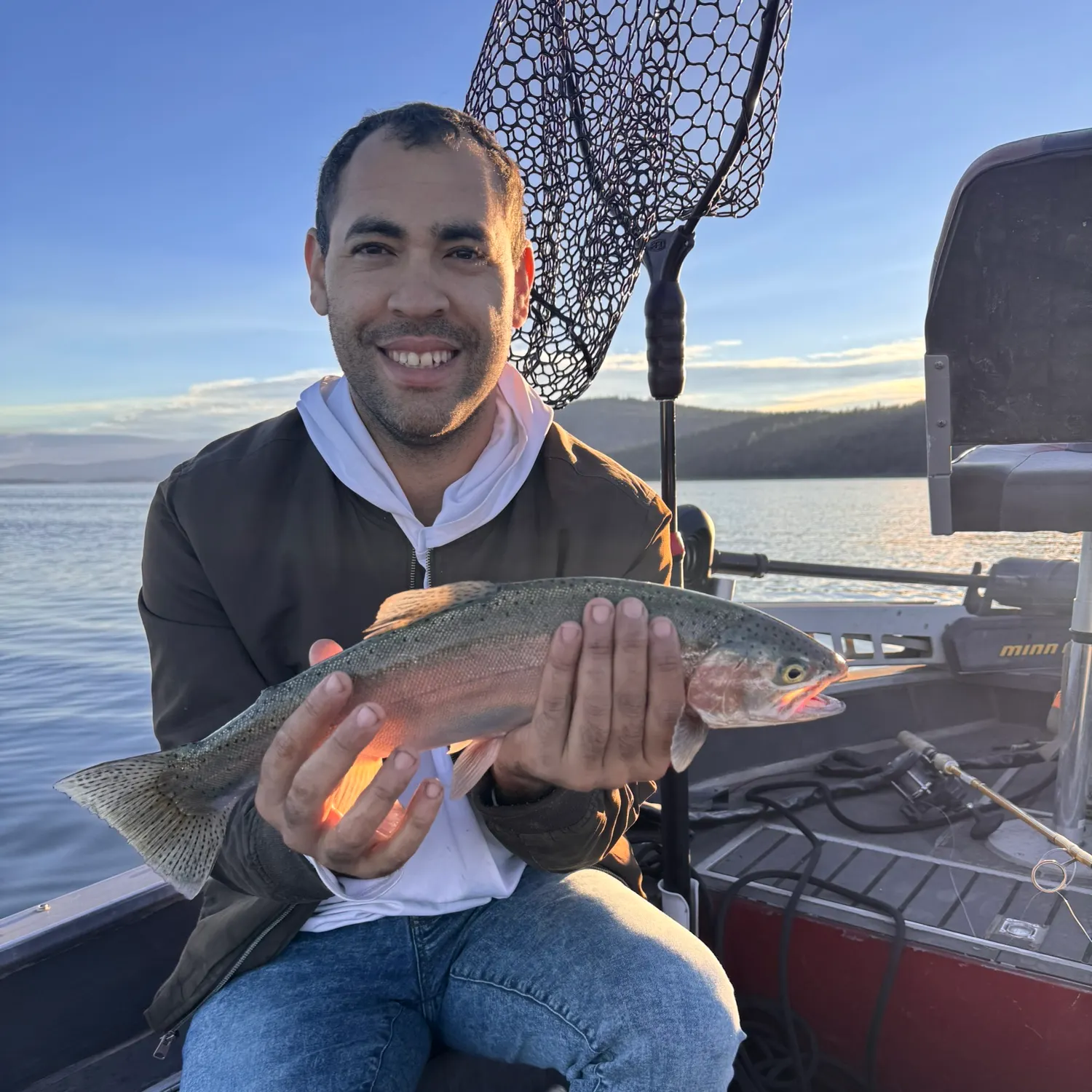 Rainbow trout caught on Fishbrain