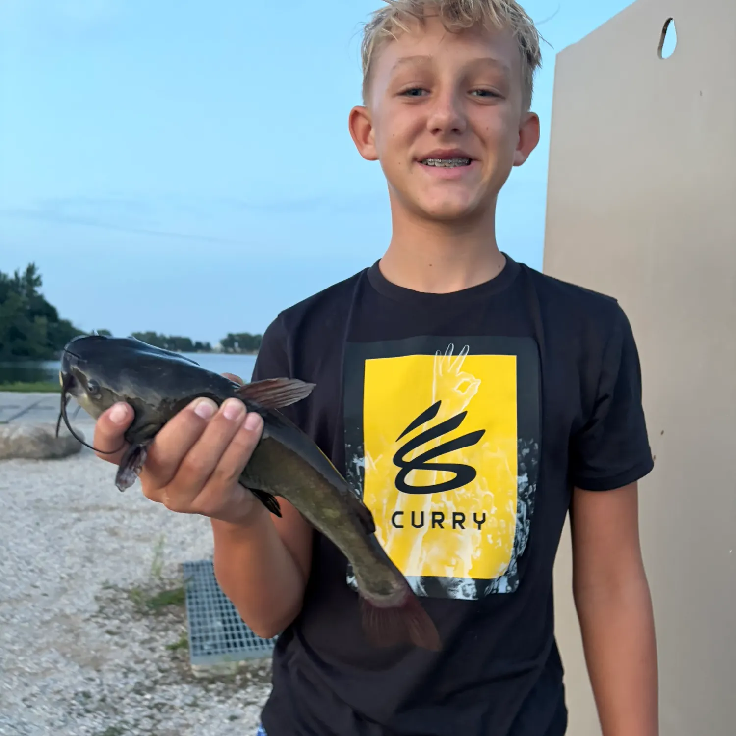 Black bullhead caught on Fishbrain
