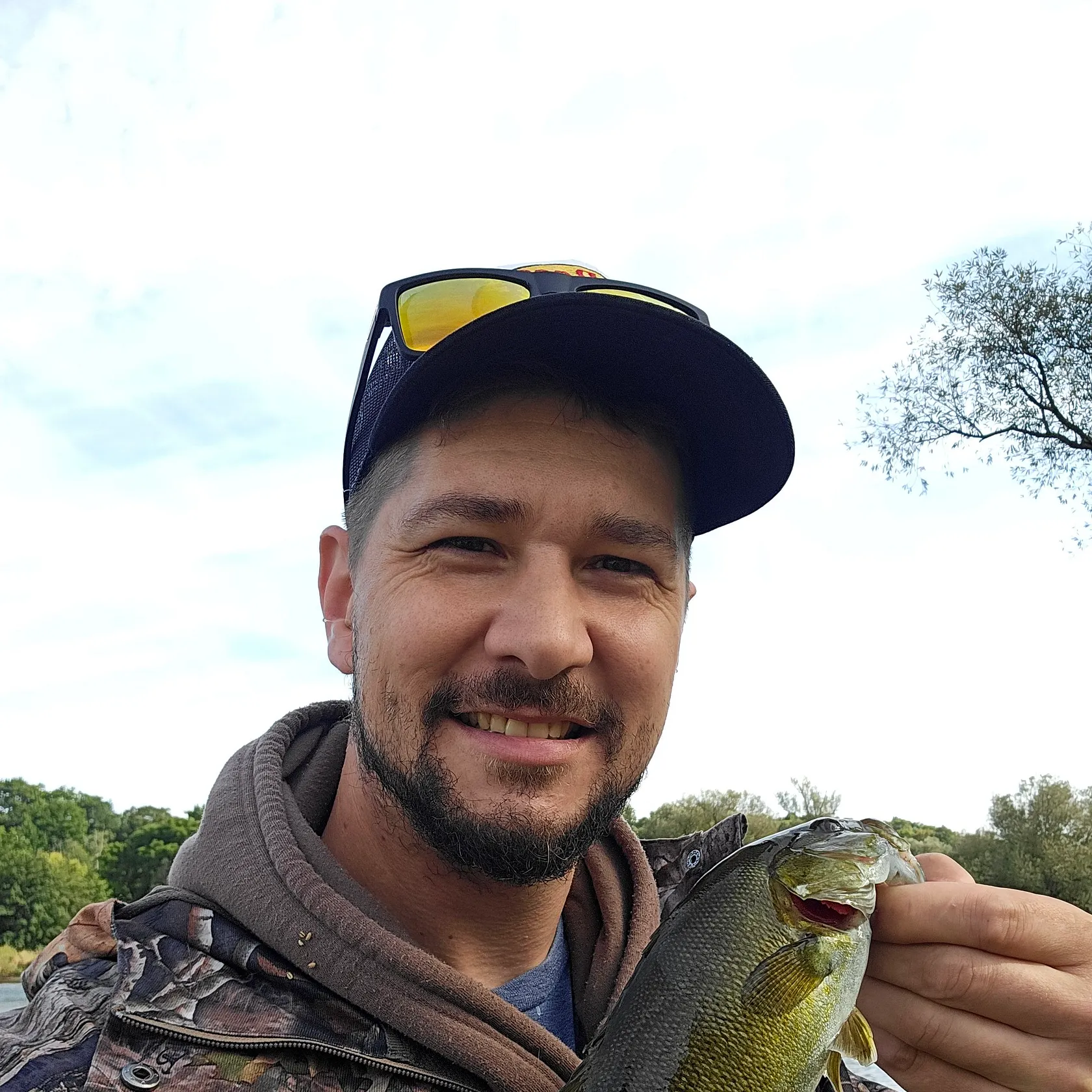Smallmouth bass caught on Fishbrain