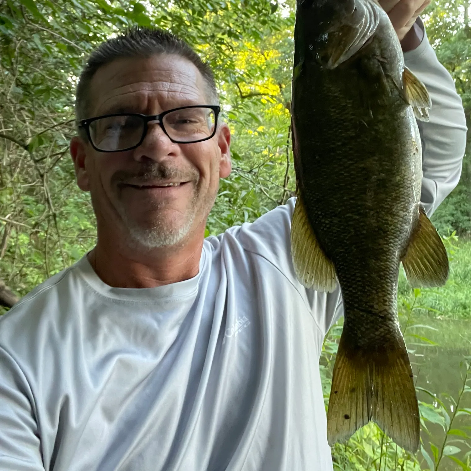 Smallmouth bass caught on Fishbrain