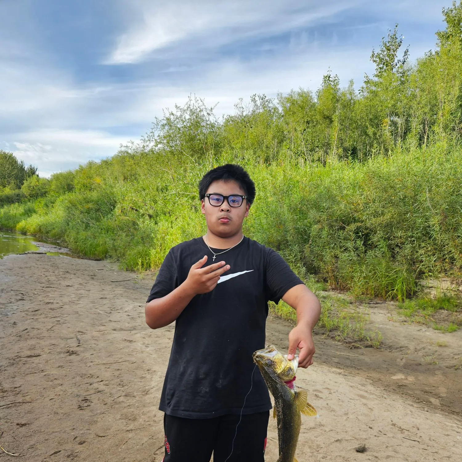 Walleye caught on Fishbrain
