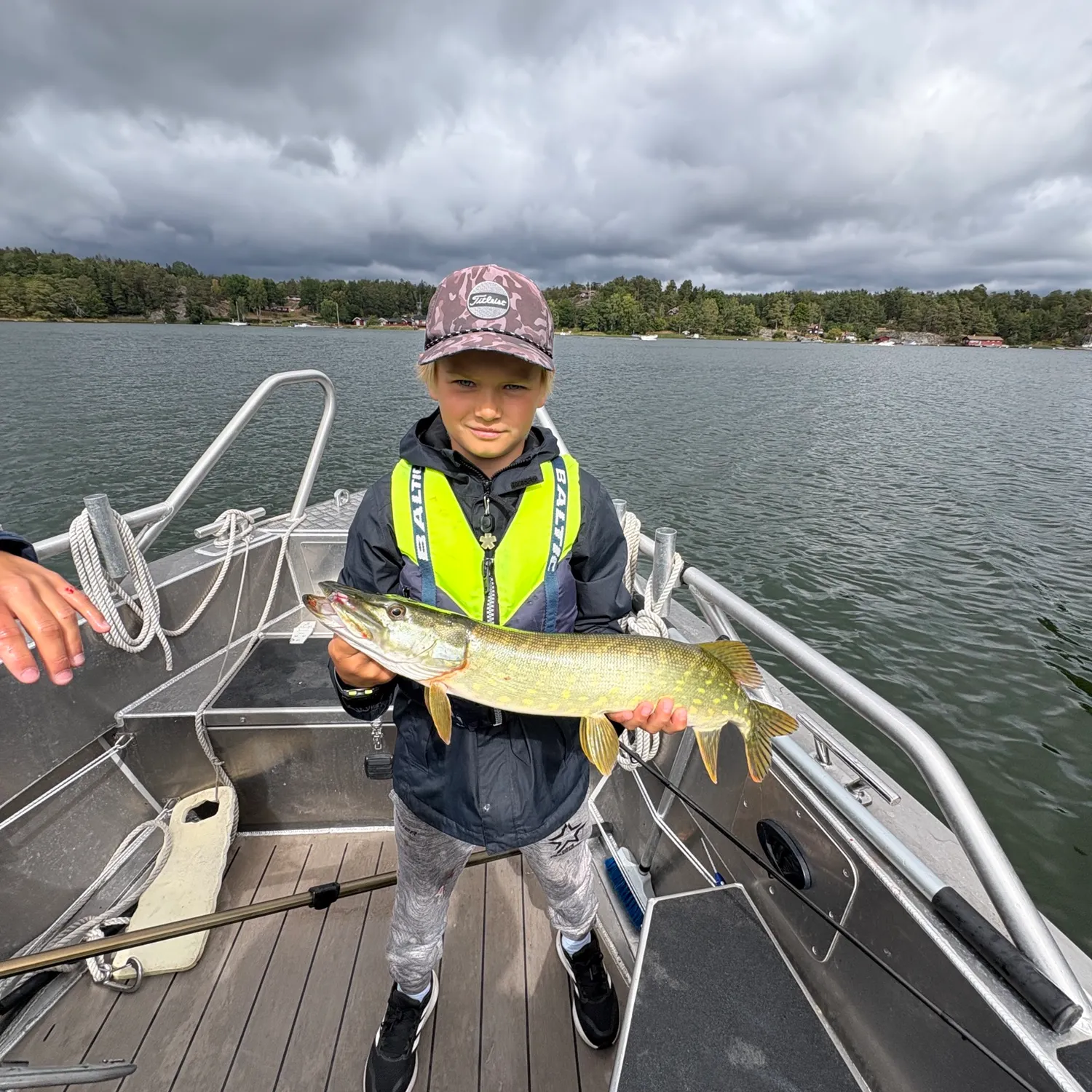 Northern pike caught on Fishbrain