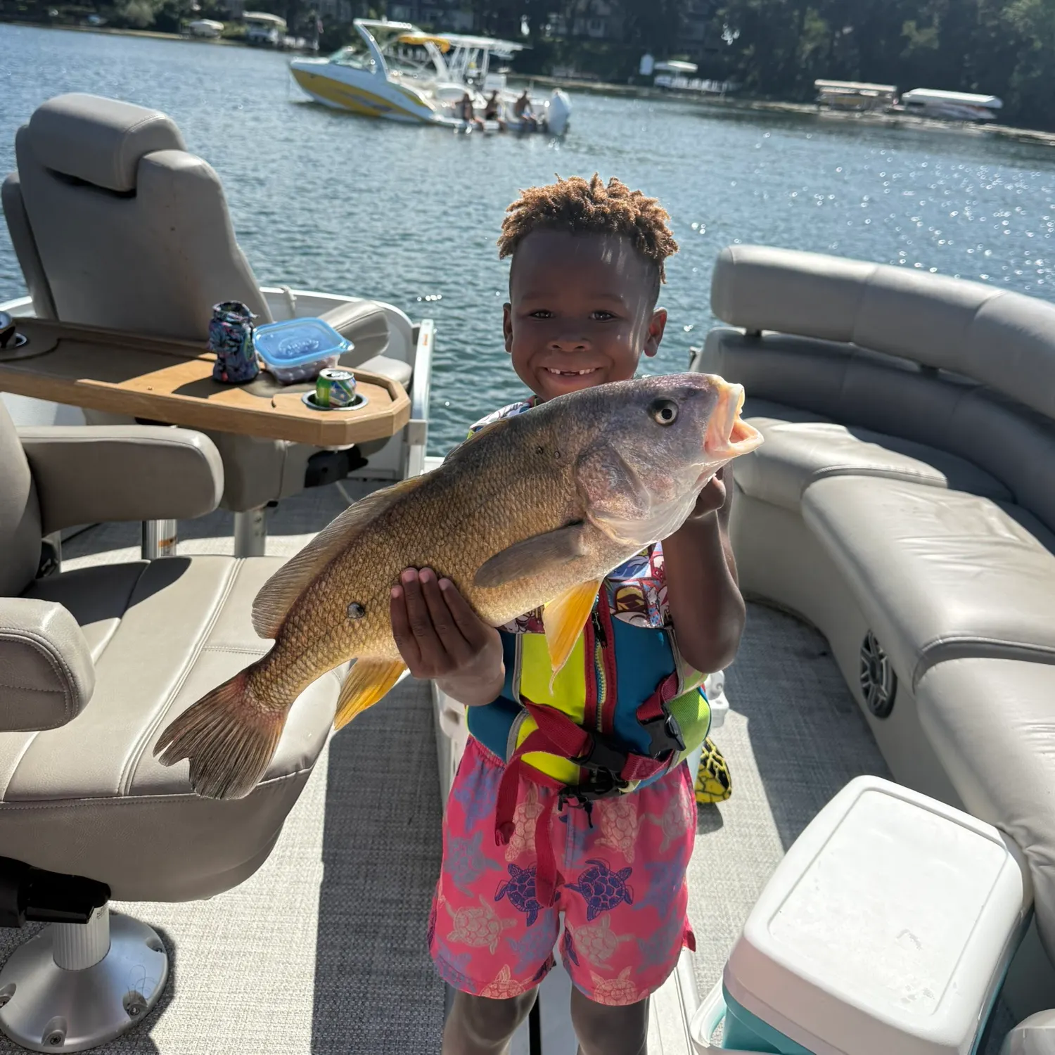 Freshwater drum caught on Fishbrain
