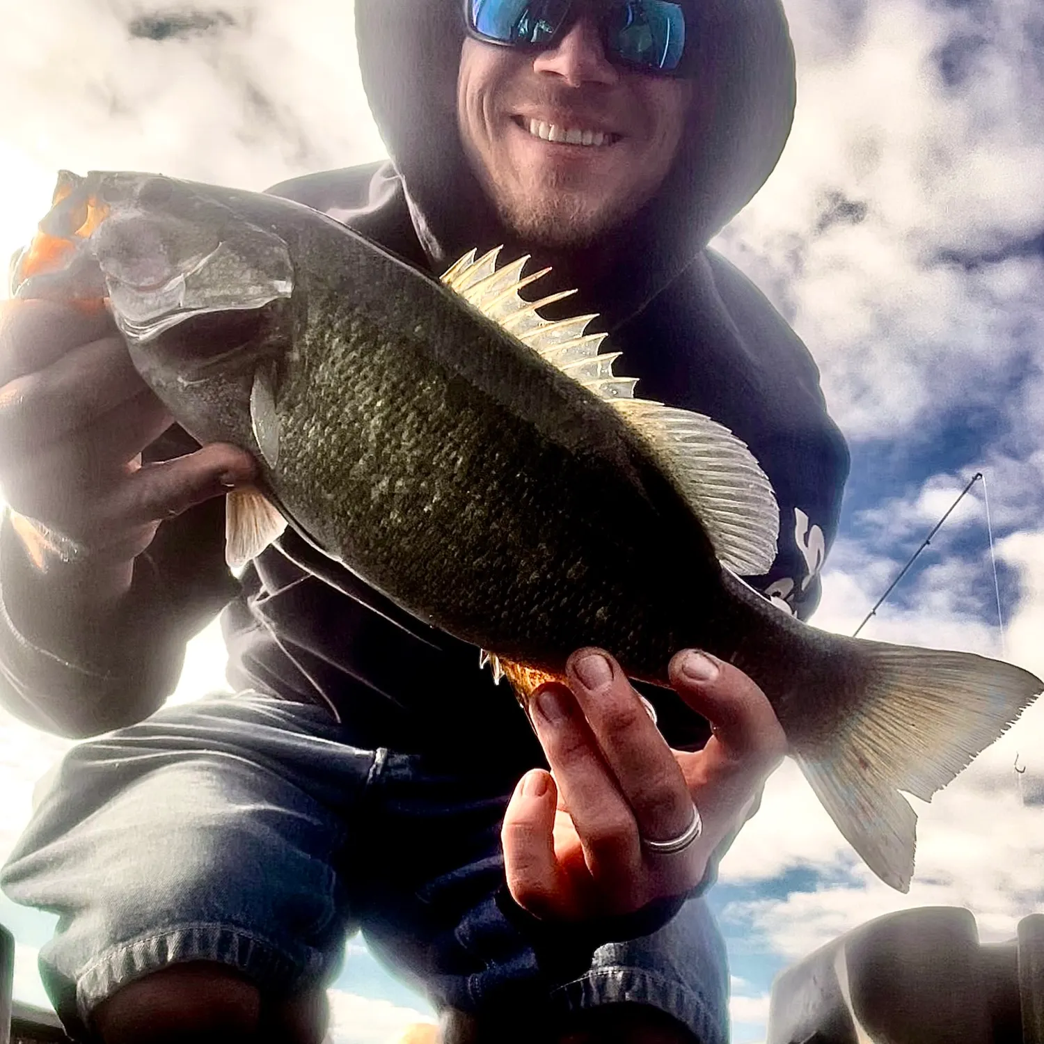 Smallmouth bass caught on Fishbrain