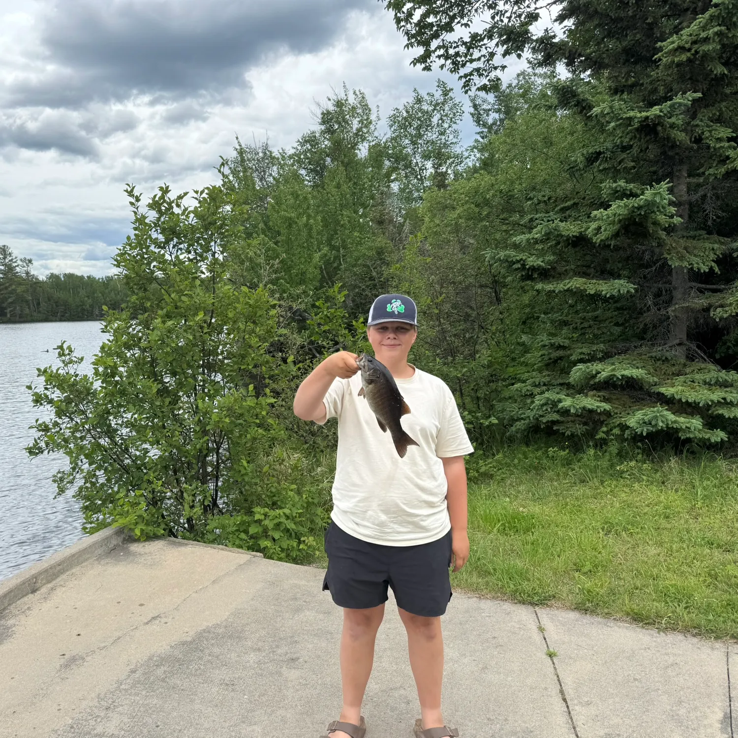 Smallmouth bass caught on Fishbrain