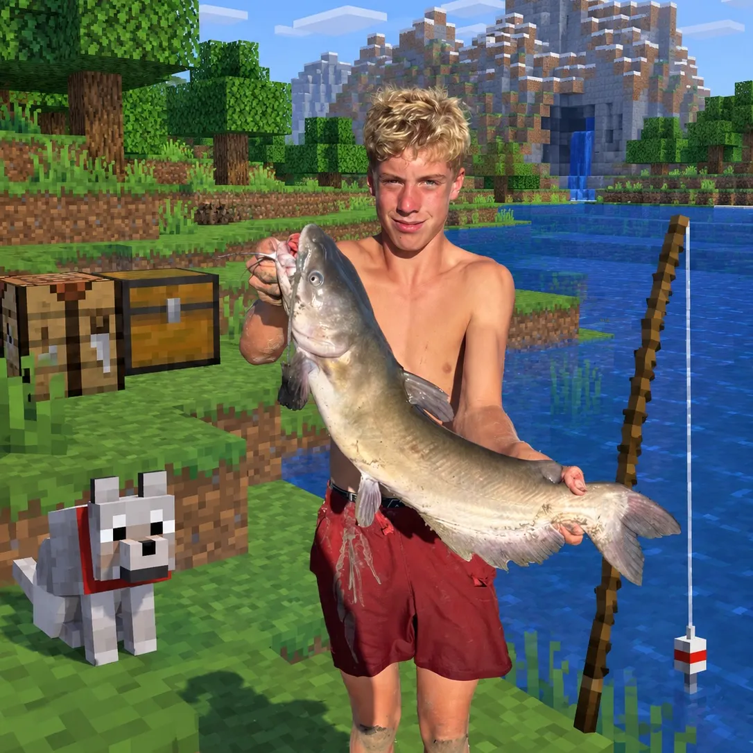 Channel catfish caught on Fishbrain