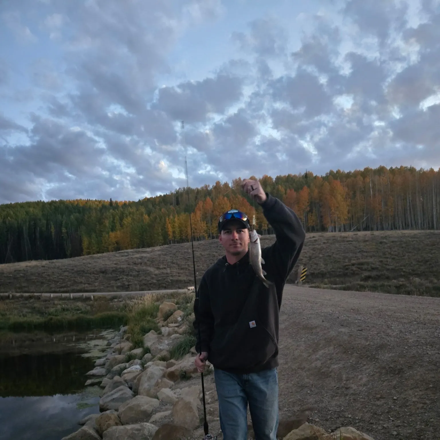 Rainbow trout caught on Fishbrain