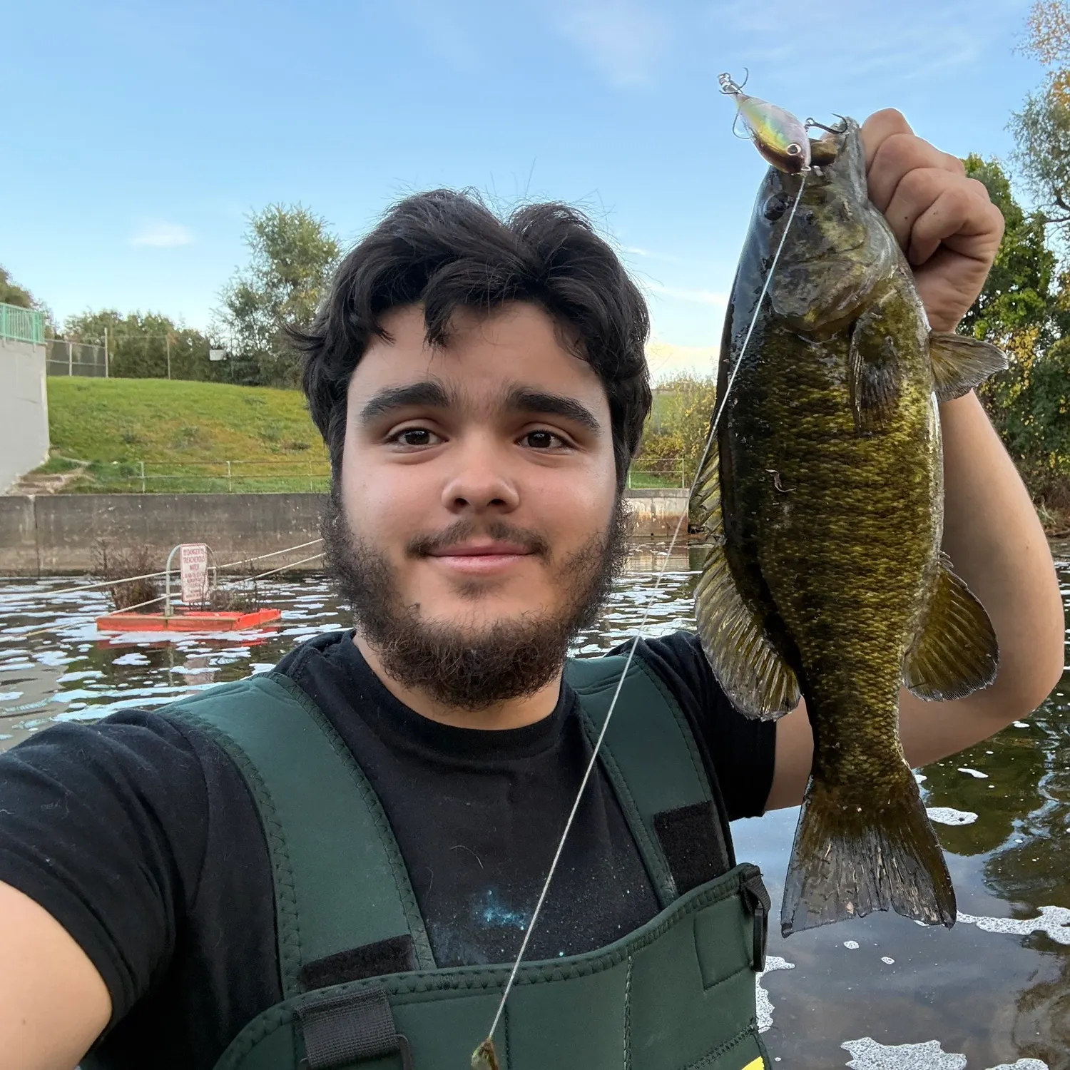 Smallmouth bass caught on Fishbrain