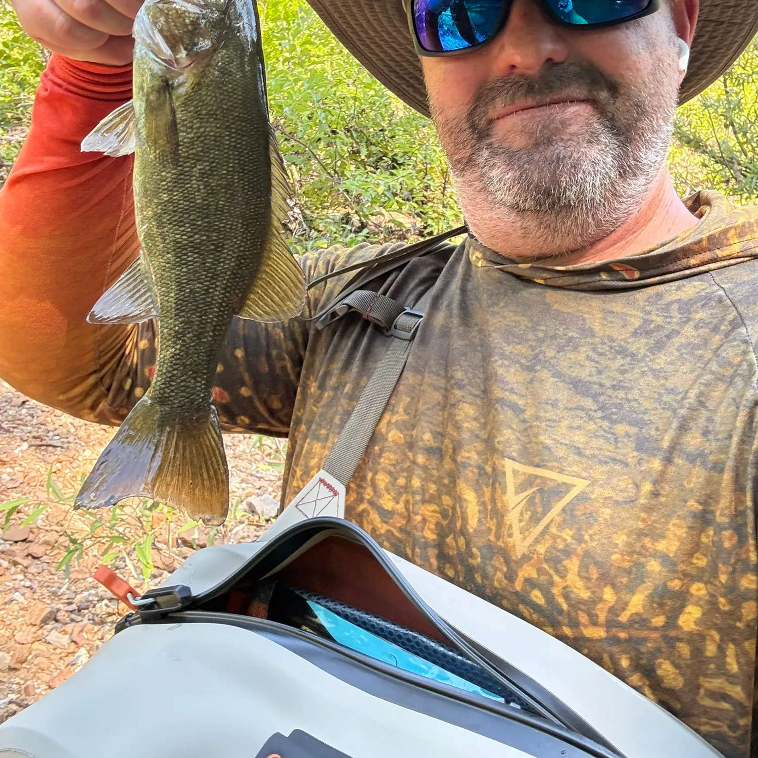 Smallmouth bass caught on Fishbrain