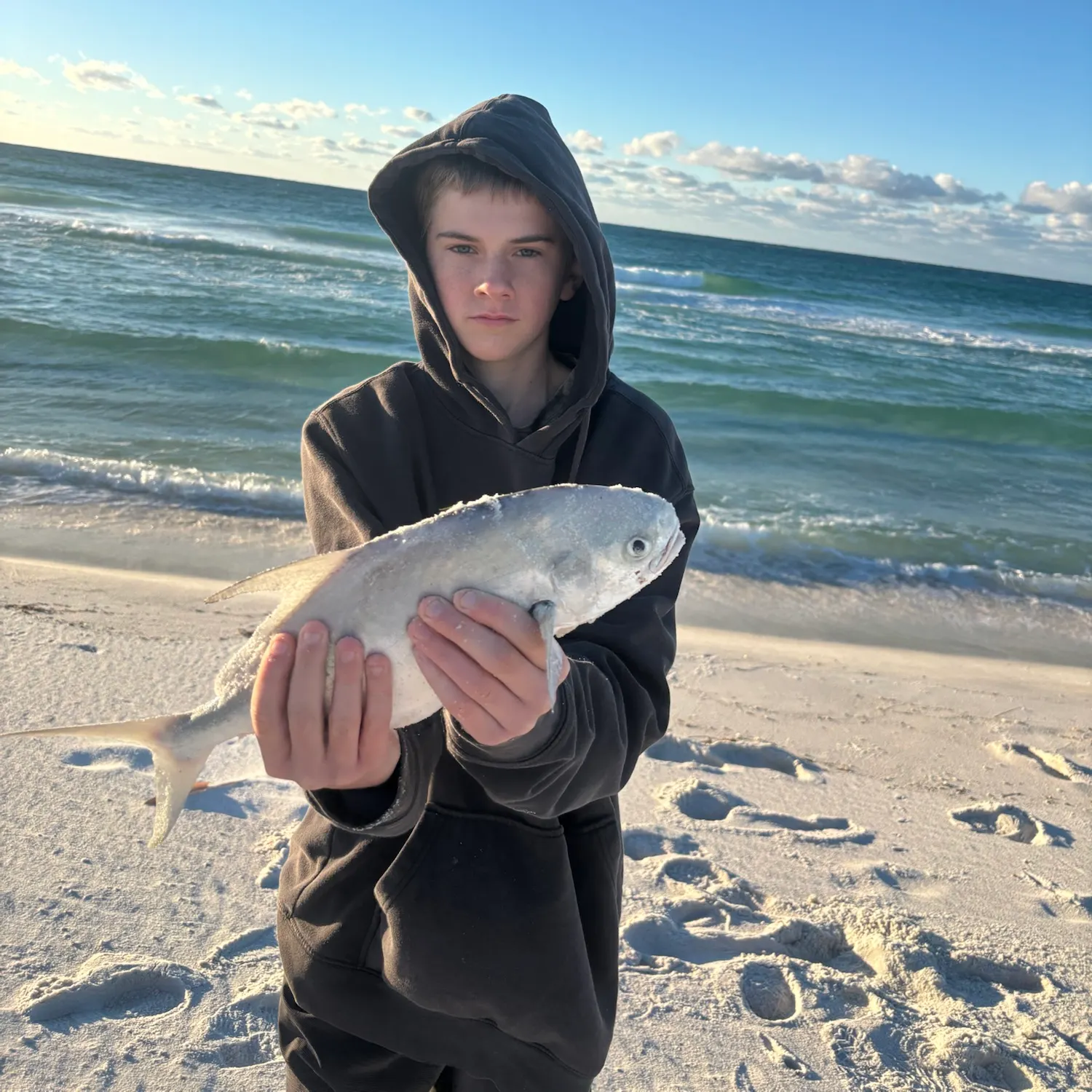 Florida pompano caught on Fishbrain