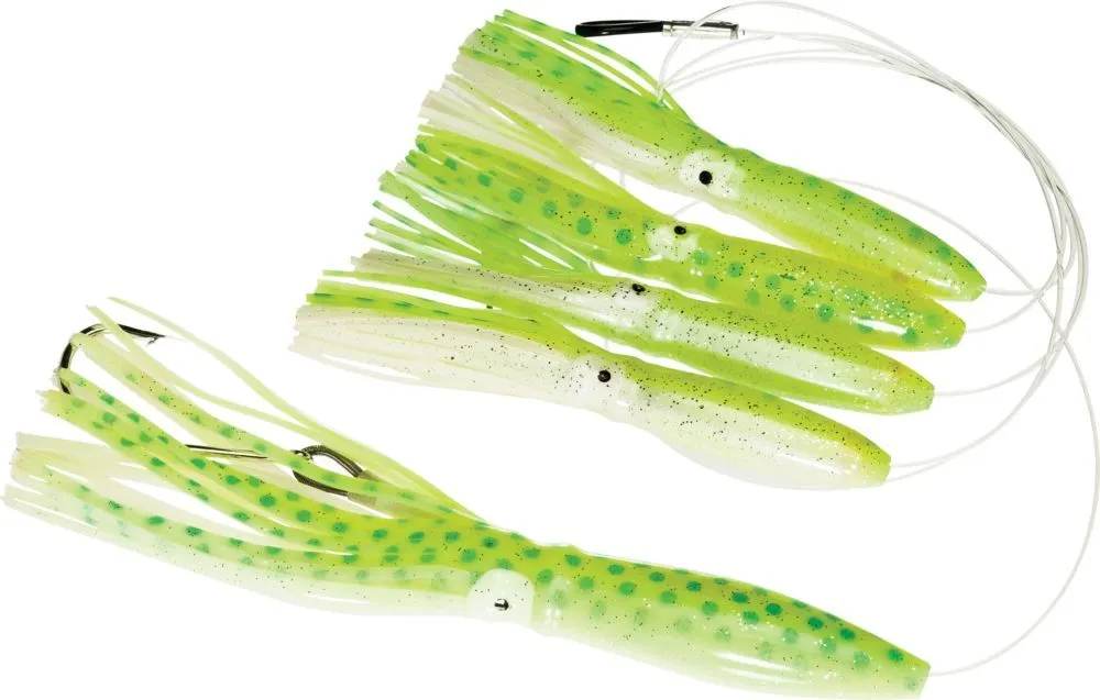 6" Daisy Chain Rigged Squid