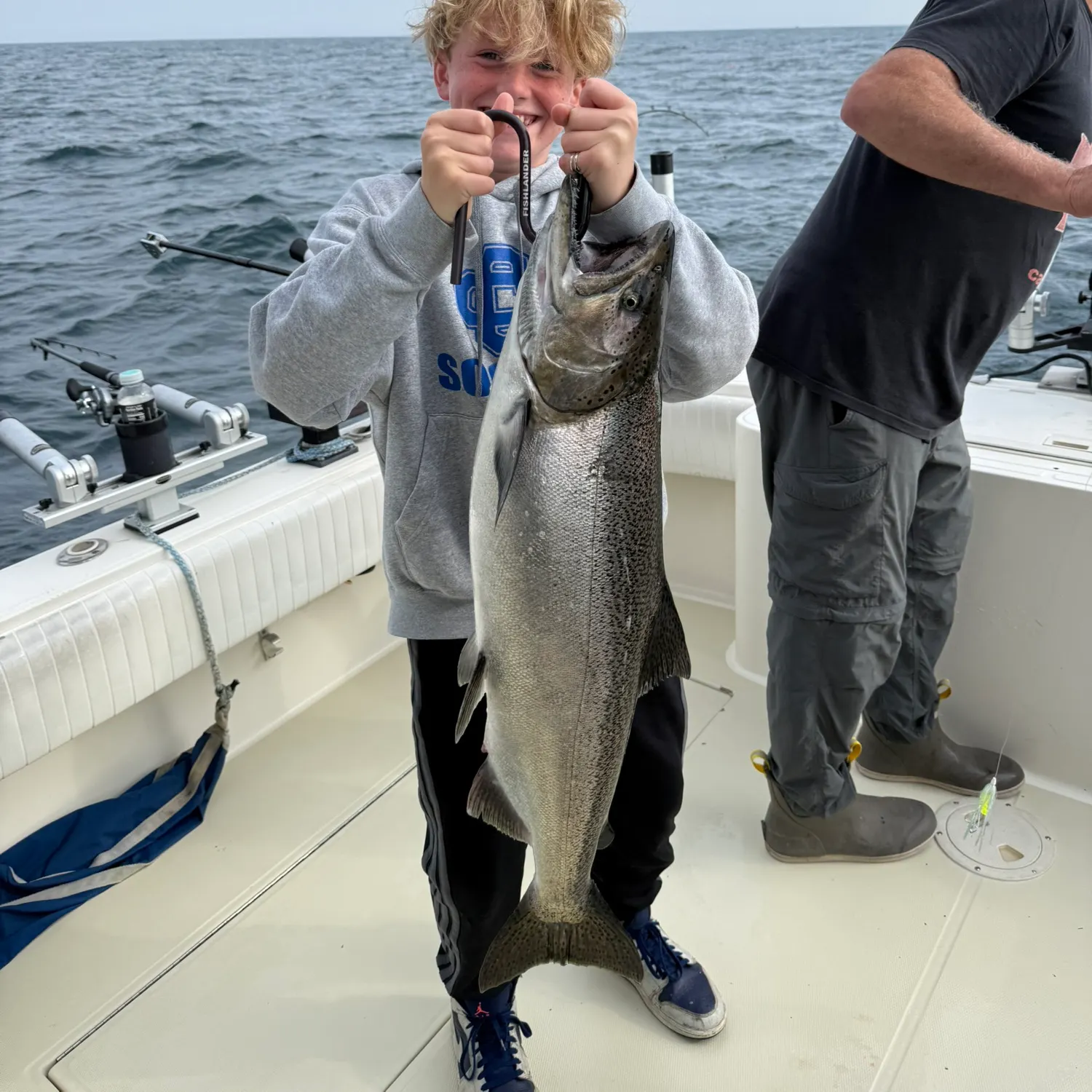 Chinook salmon caught on Fishbrain