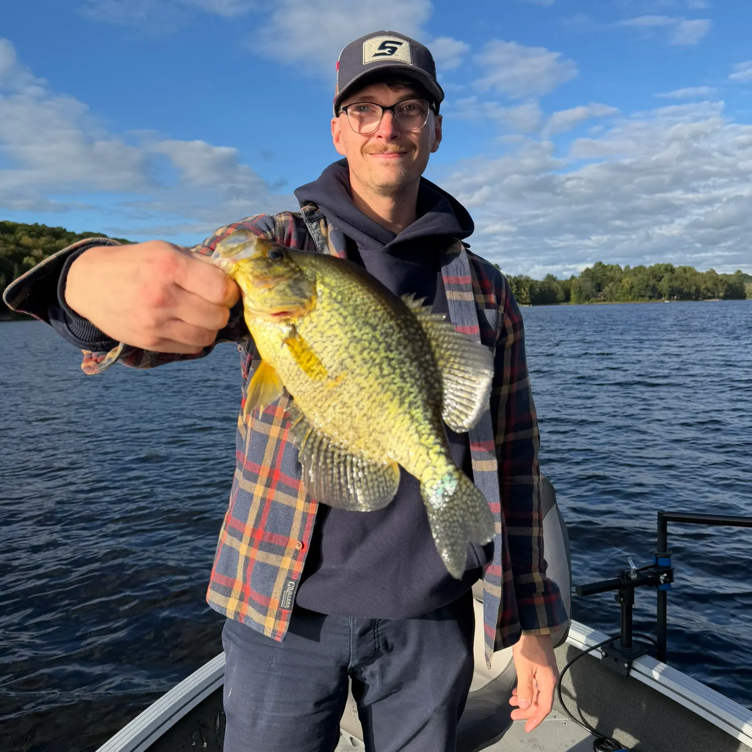 Black crappie caught on Fishbrain