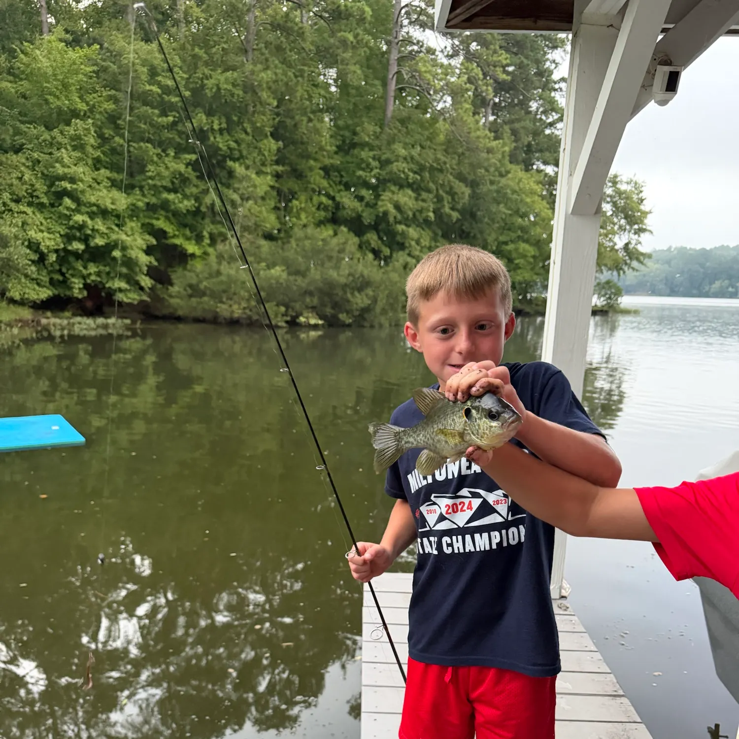 Spotted bass caught on Fishbrain