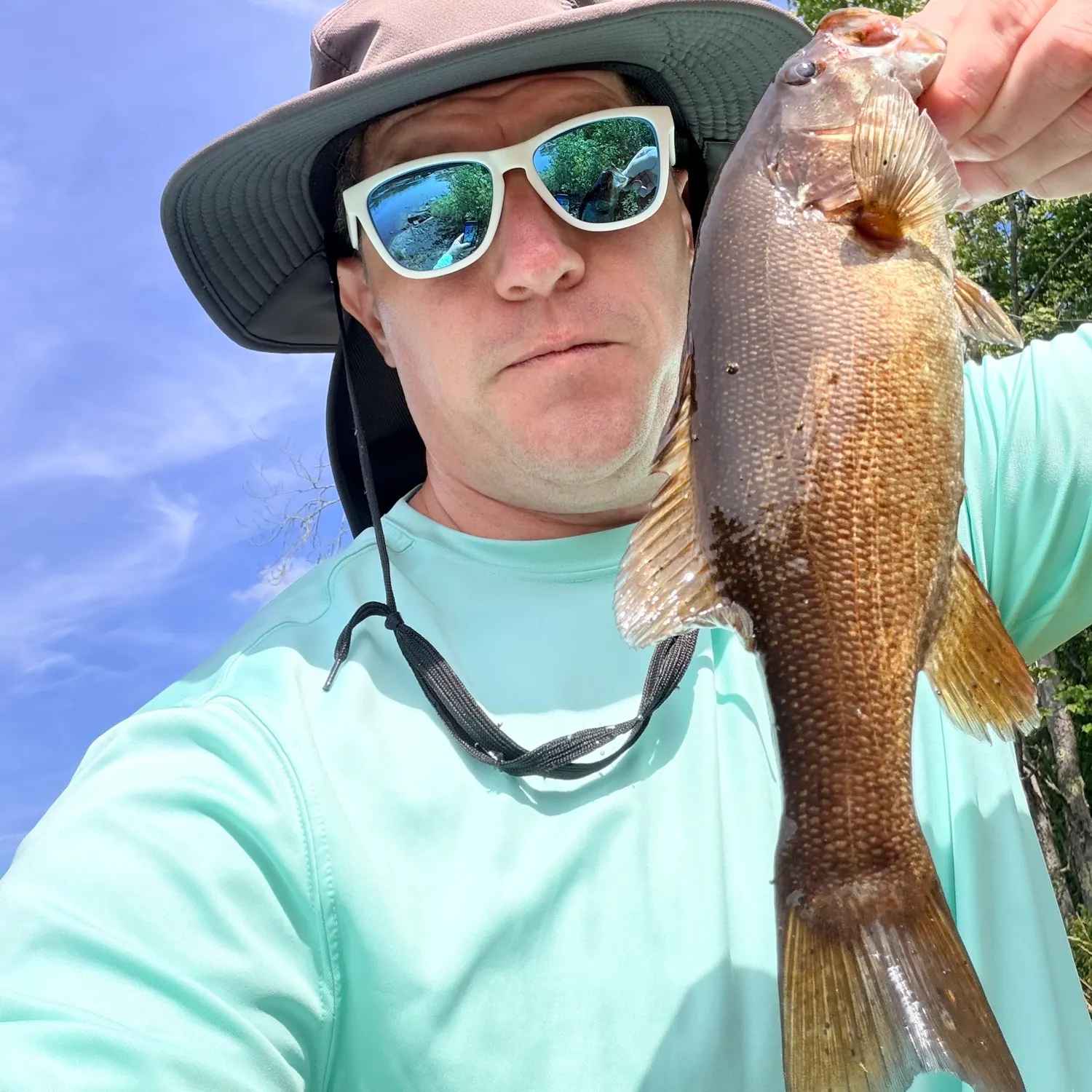 Smallmouth bass caught on Fishbrain