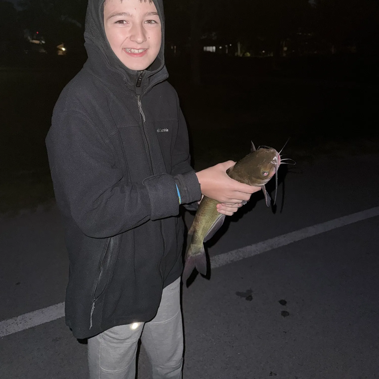 Channel catfish caught on Fishbrain