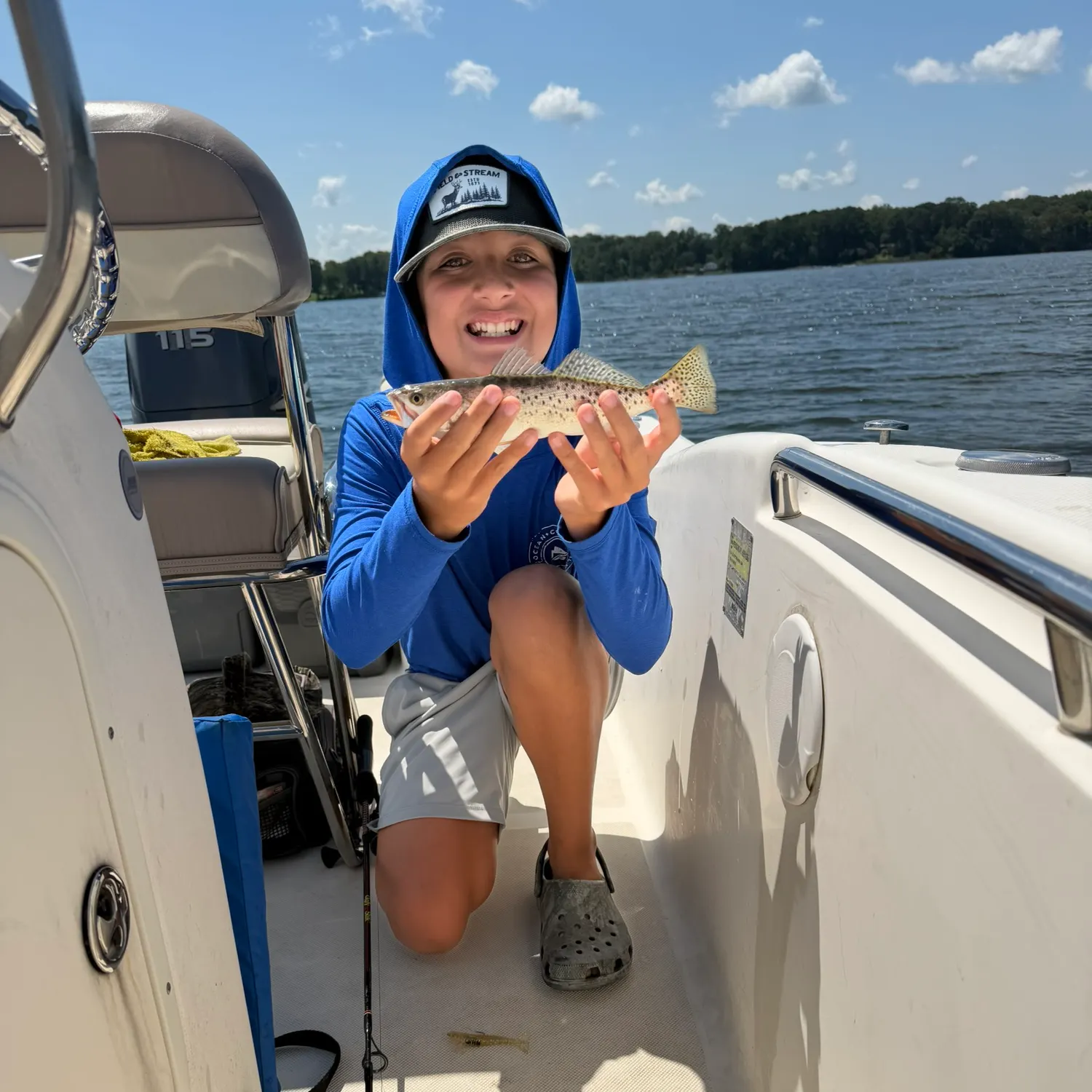 Spotted seatrout caught on Fishbrain