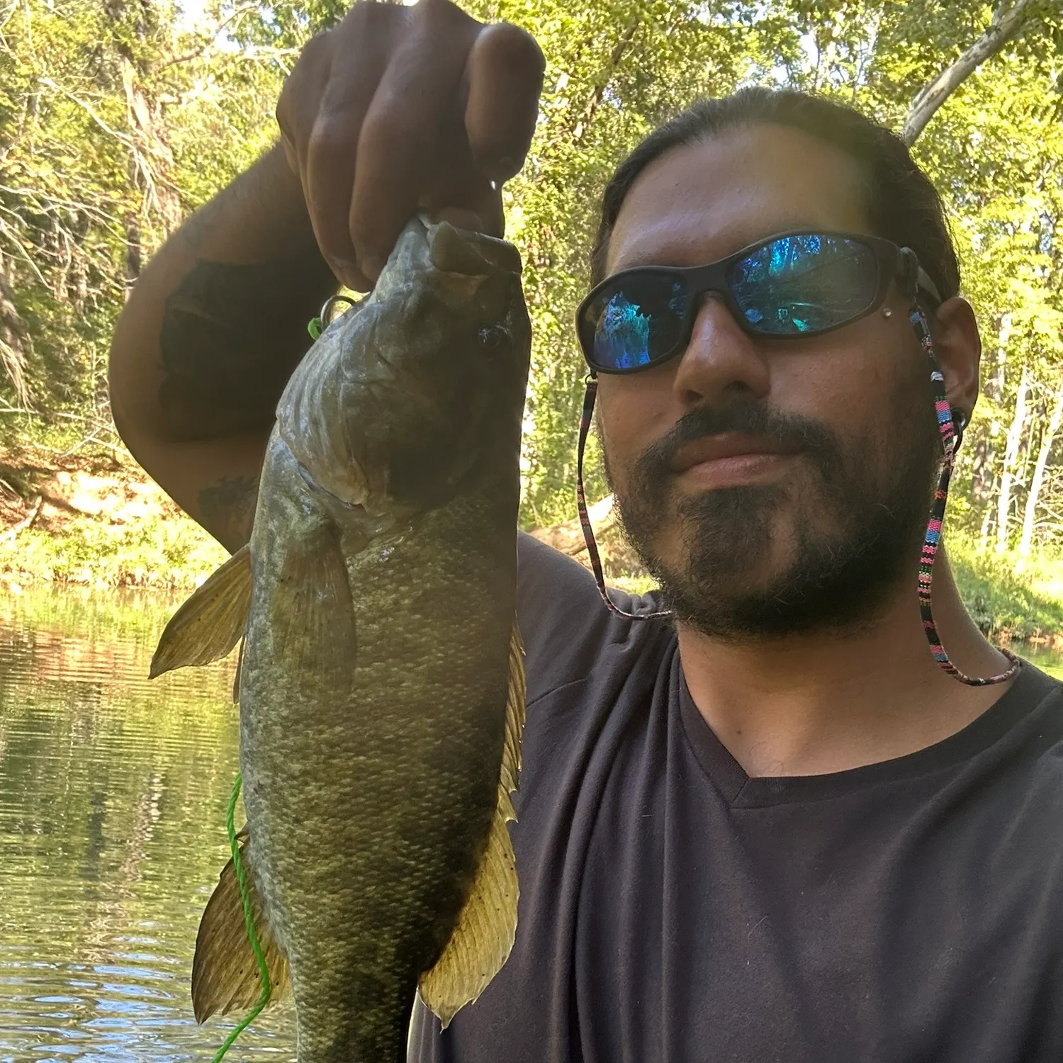 Smallmouth bass caught on Fishbrain