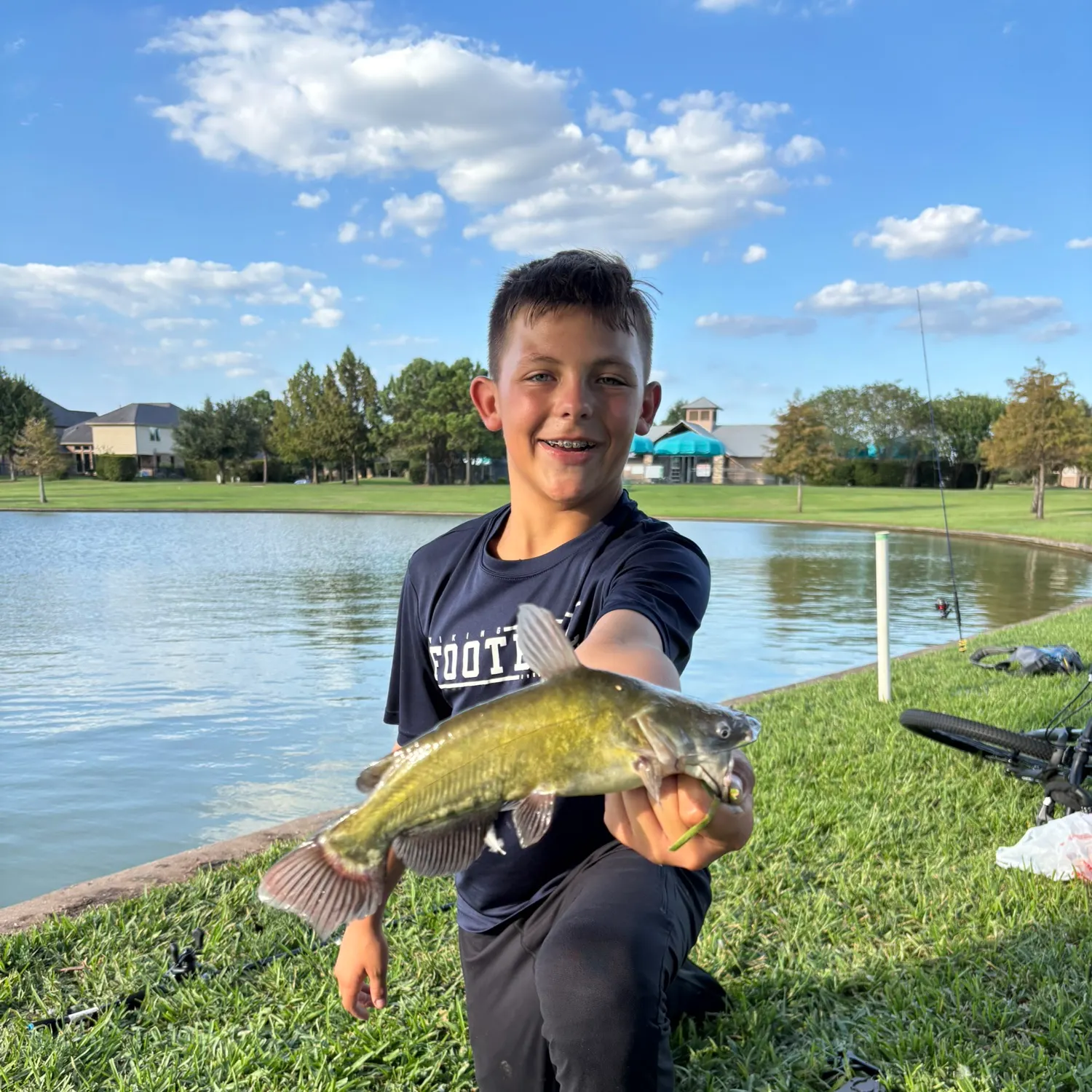 Channel catfish caught on Fishbrain