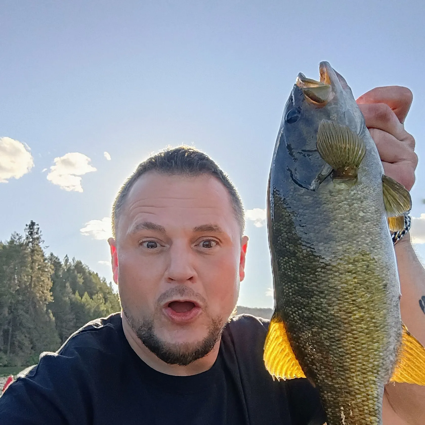 Smallmouth bass caught on Fishbrain