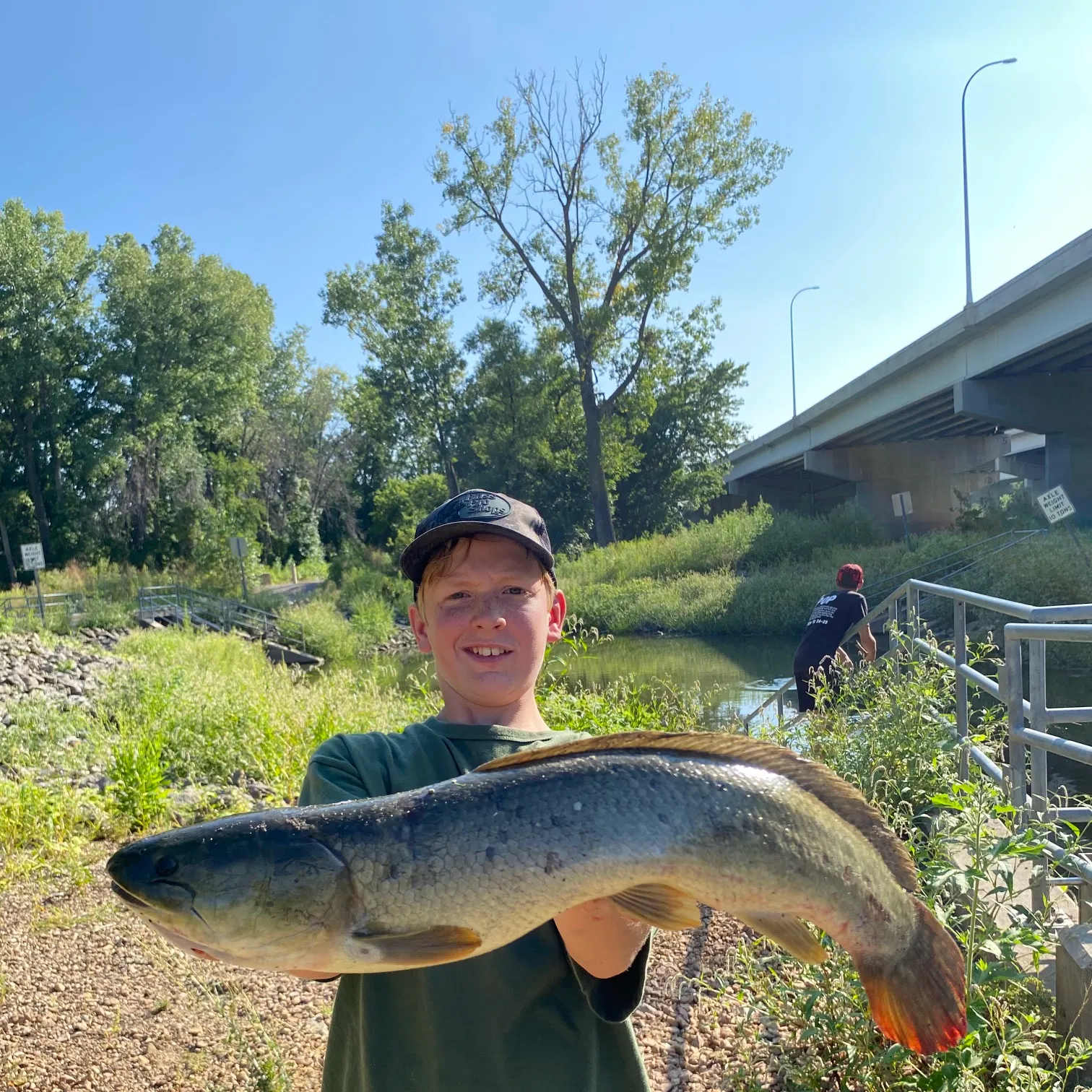 Eyetail bowfin caught on Fishbrain