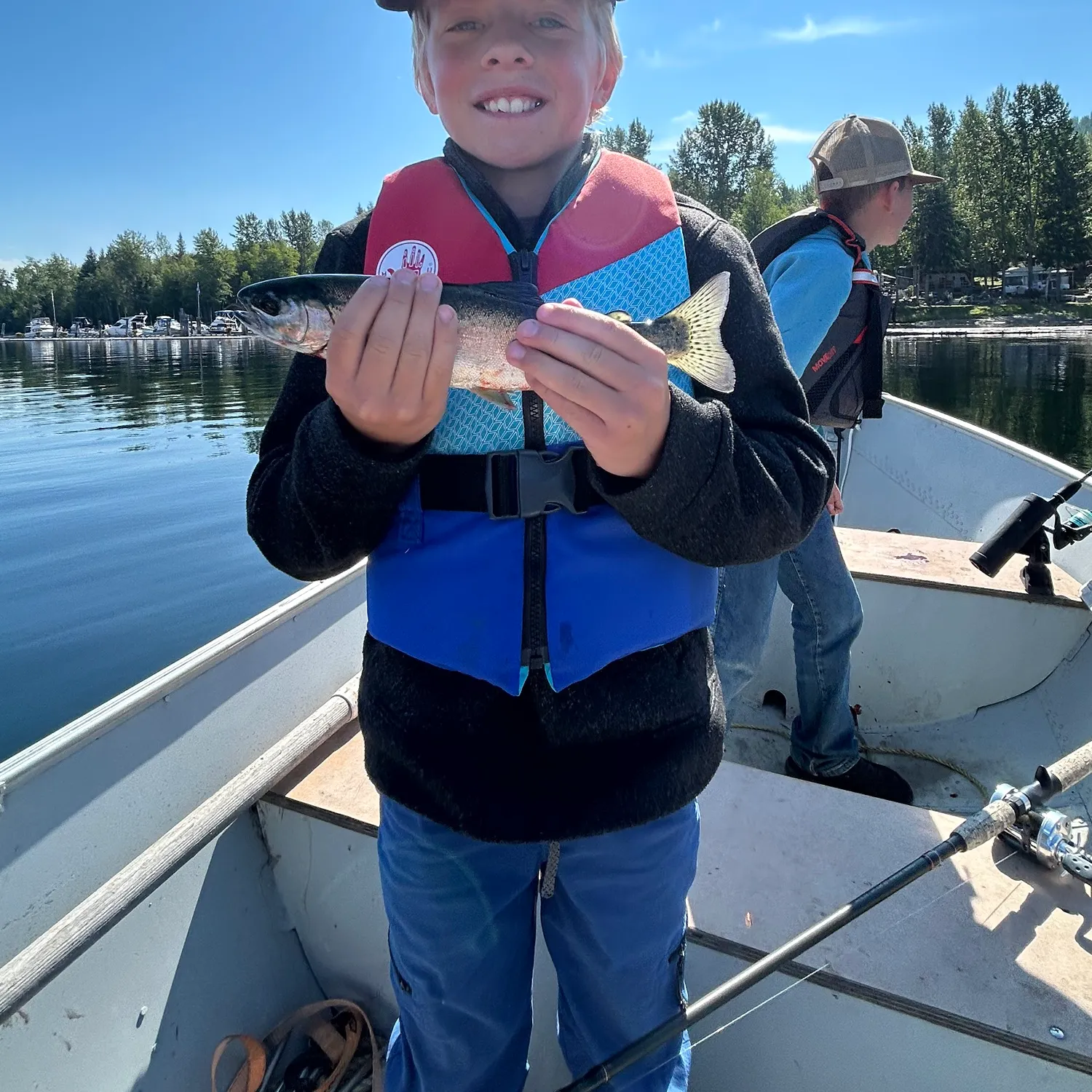 Rainbow trout caught on Fishbrain