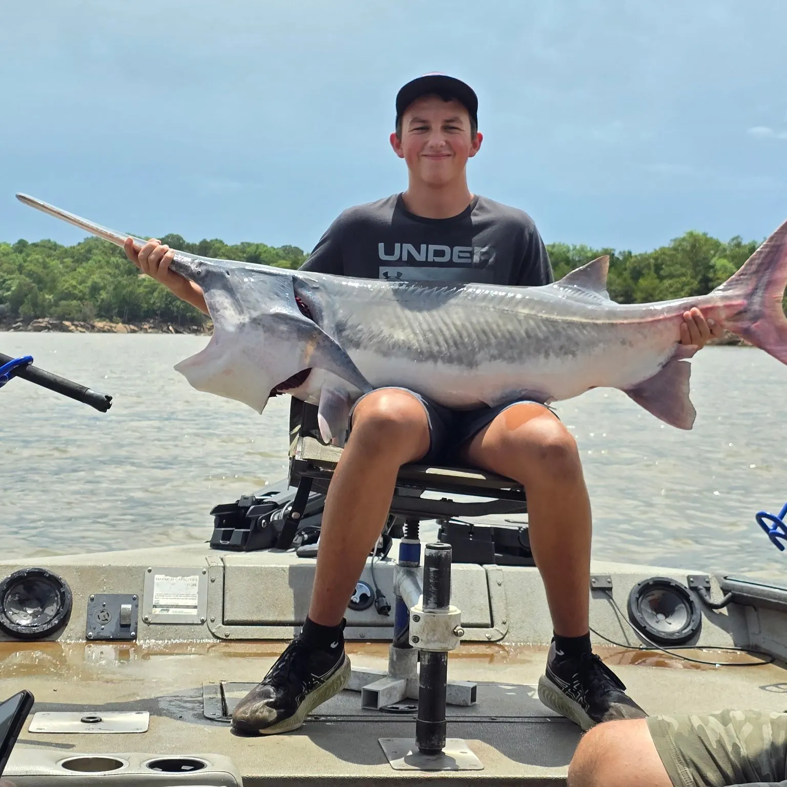 The most recent Paddlefish catches on Fishbrain