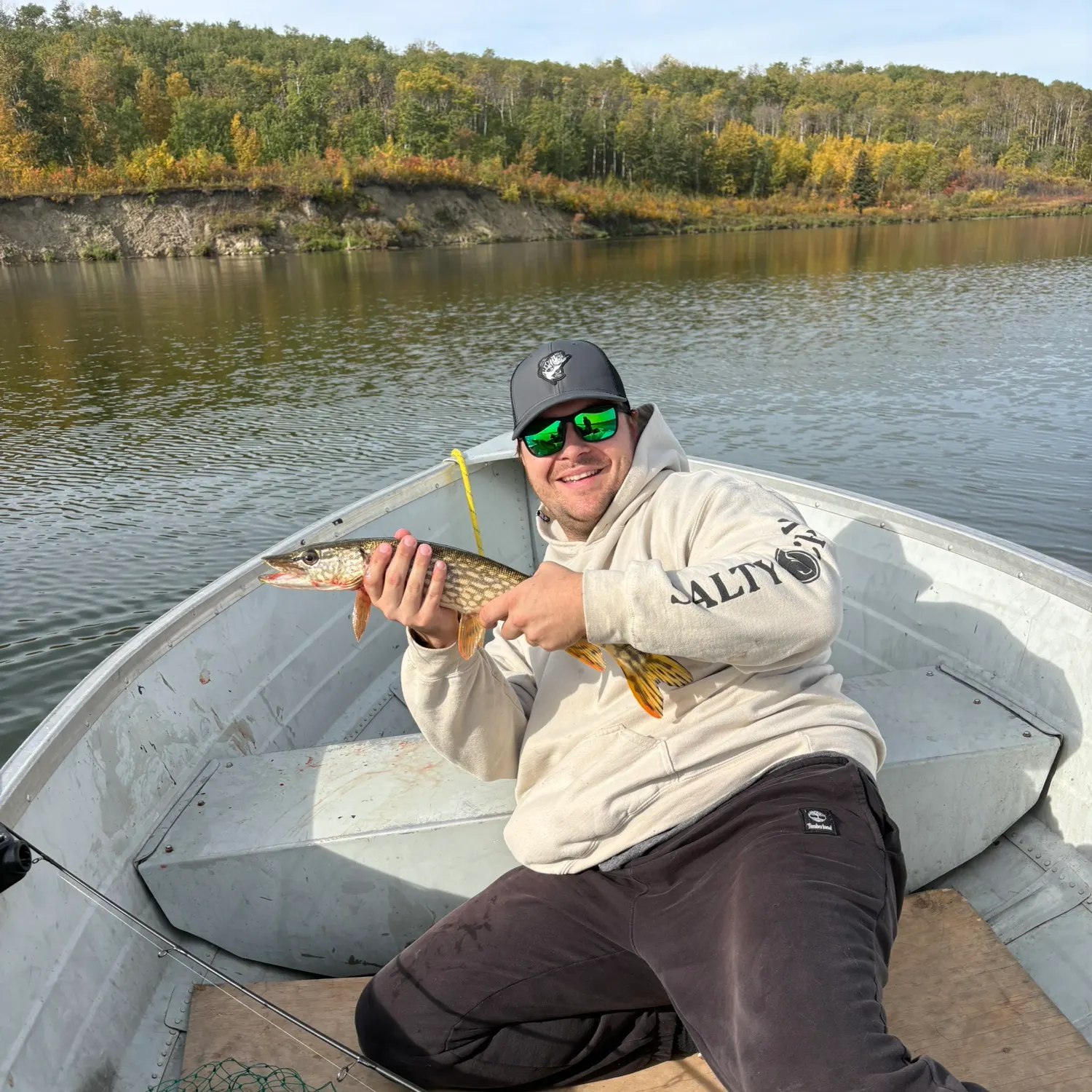Northern pike caught on Fishbrain