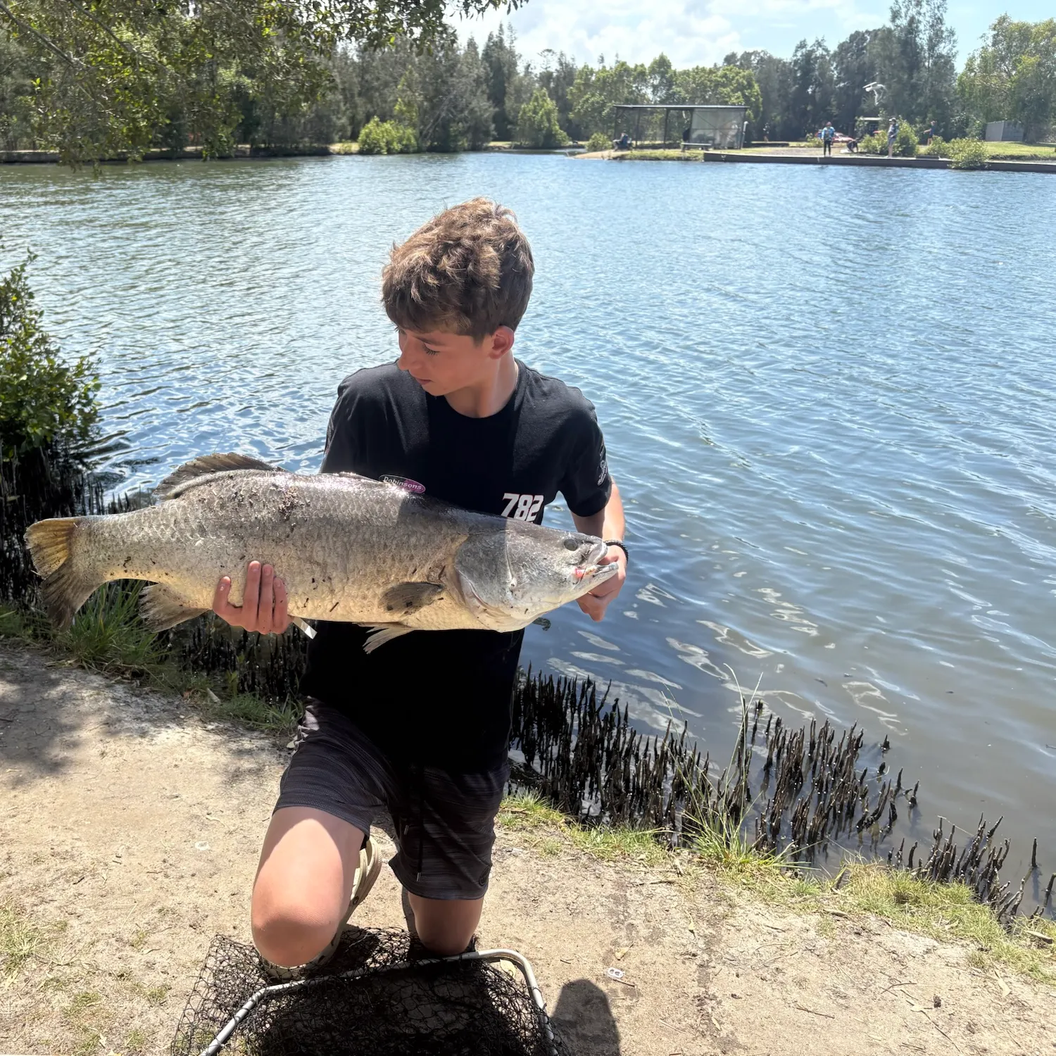 Barramundi caught on Fishbrain