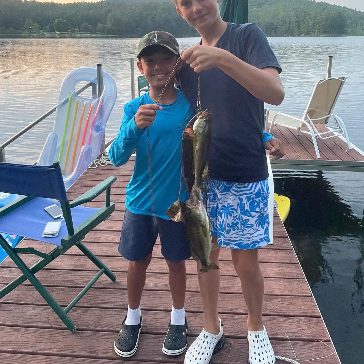 recently logged catches