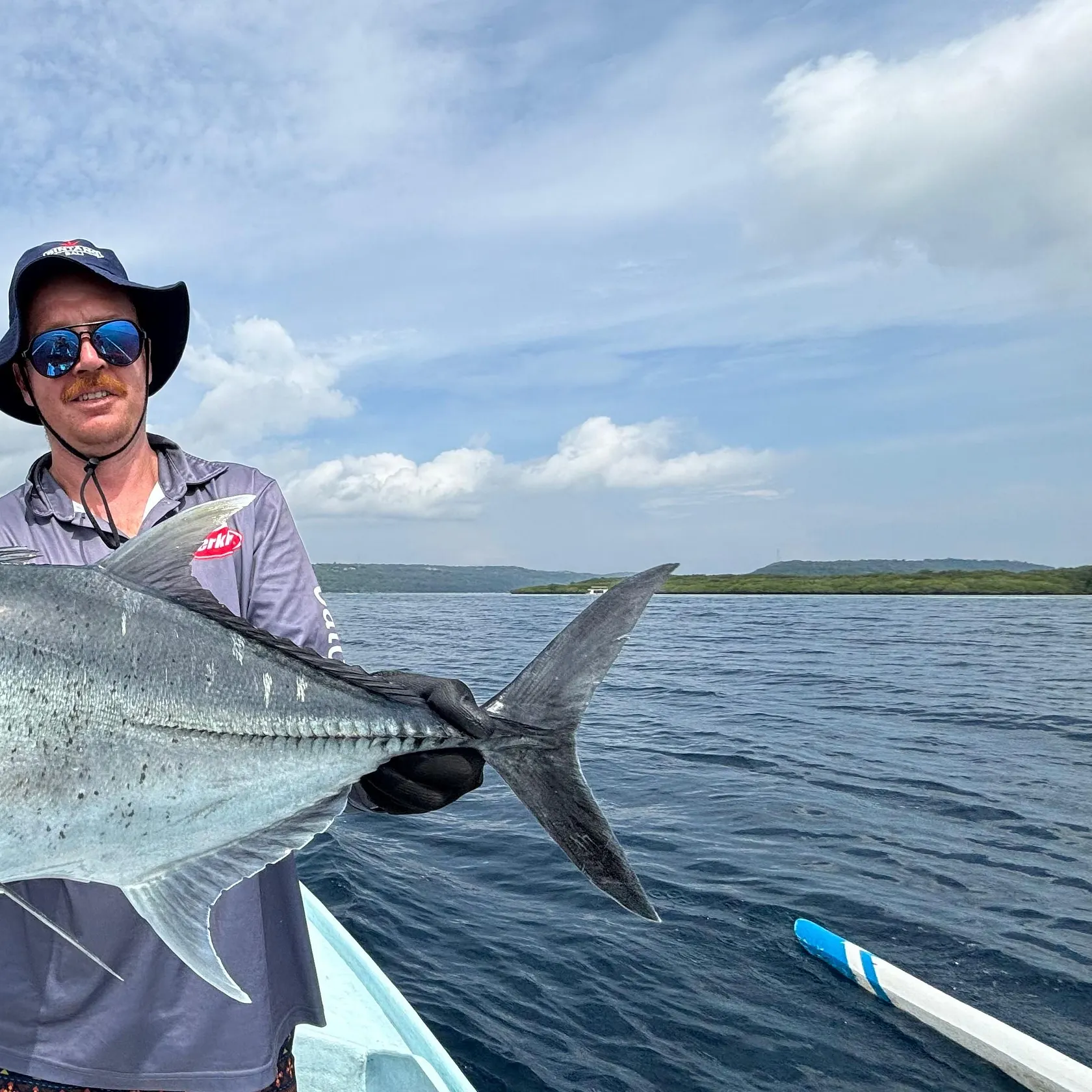 Giant trevally caught on Fishbrain