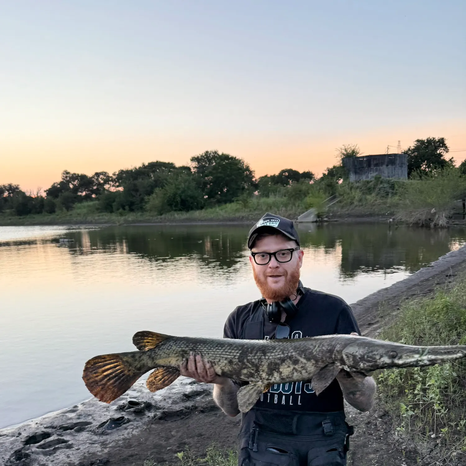 Alligator gar caught on Fishbrain