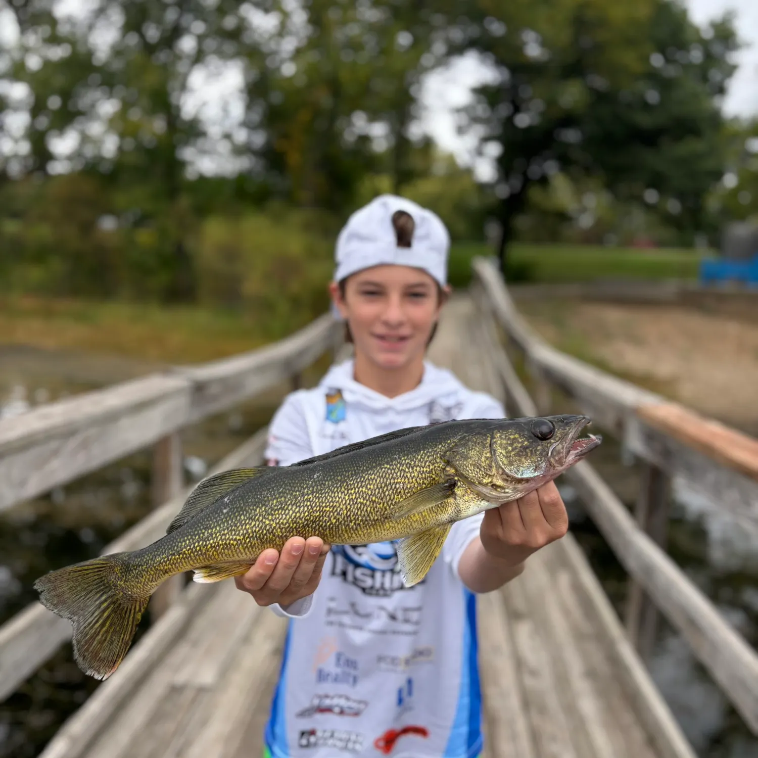 Walleye caught on Fishbrain