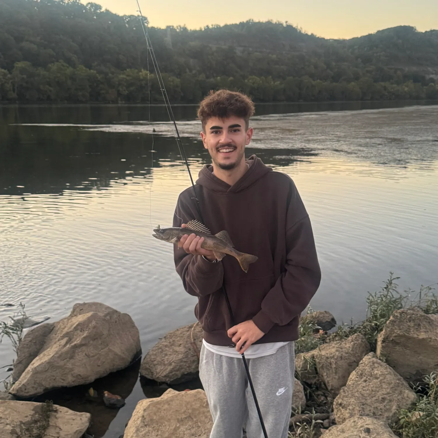Sauger caught on Fishbrain
