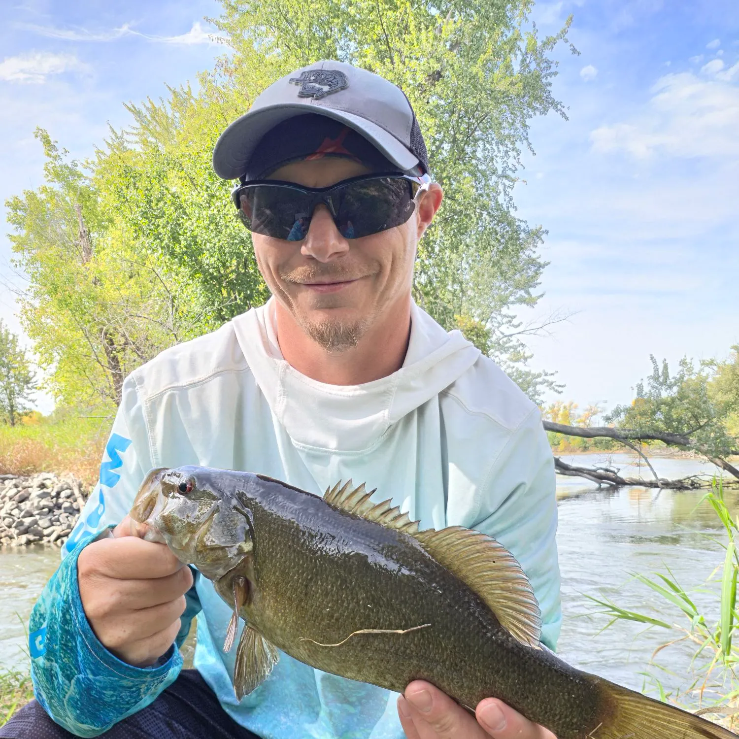 Smallmouth bass caught on Fishbrain