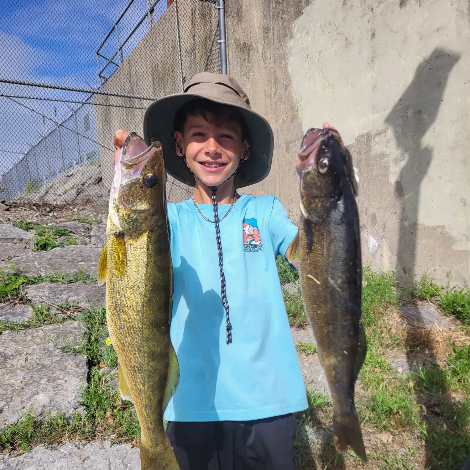 Walleye caught on Fishbrain