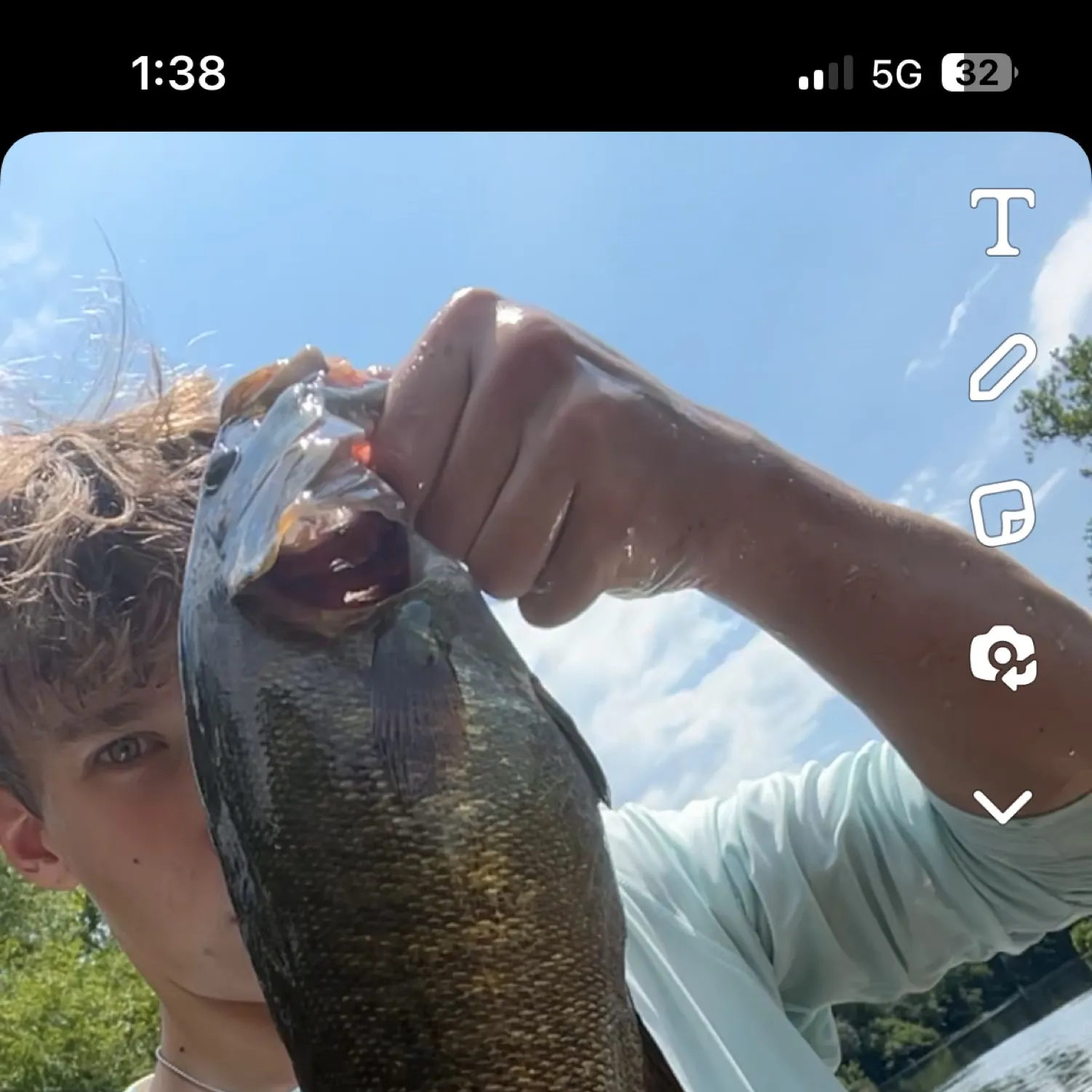 recently logged catches