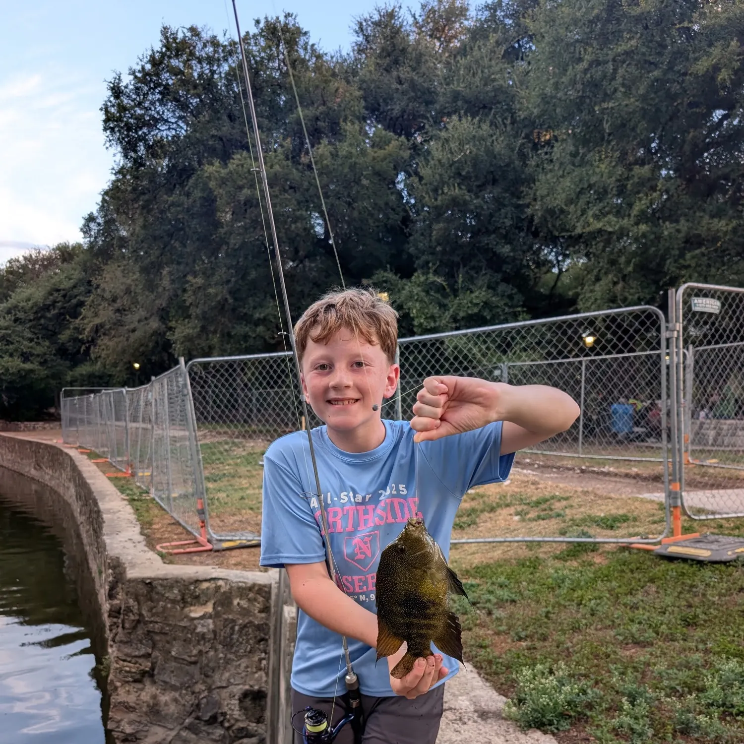 Rio Grande cichlid caught on Fishbrain