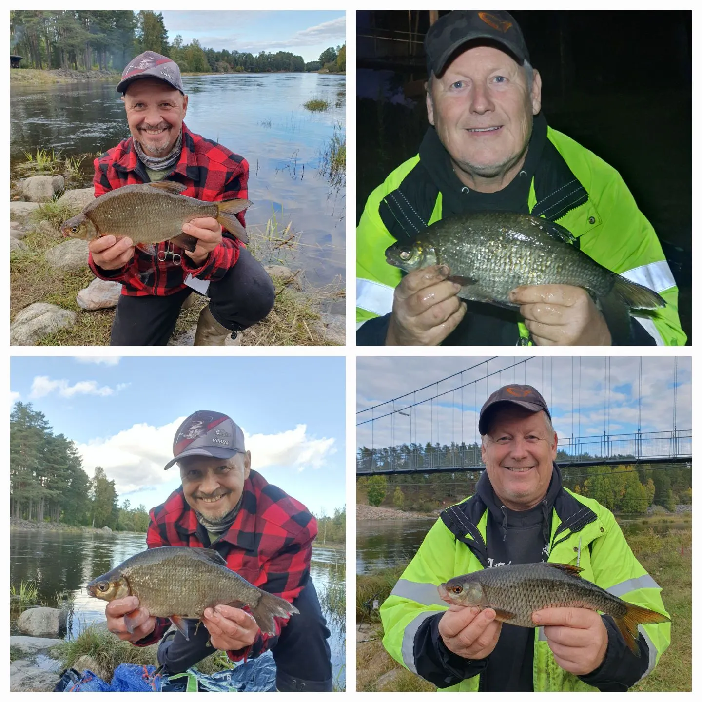 recently logged catches