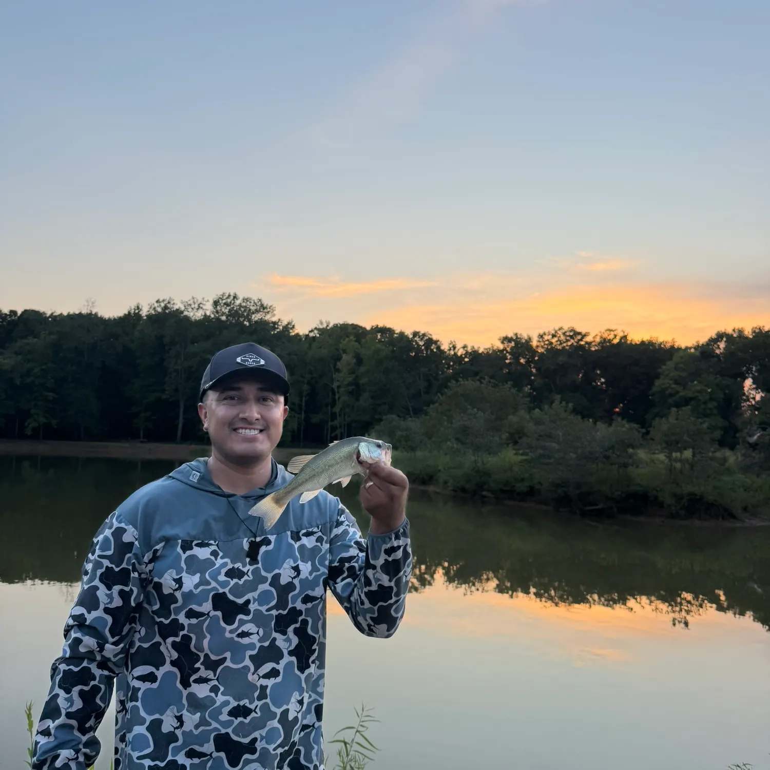 Spotted bass caught on Fishbrain
