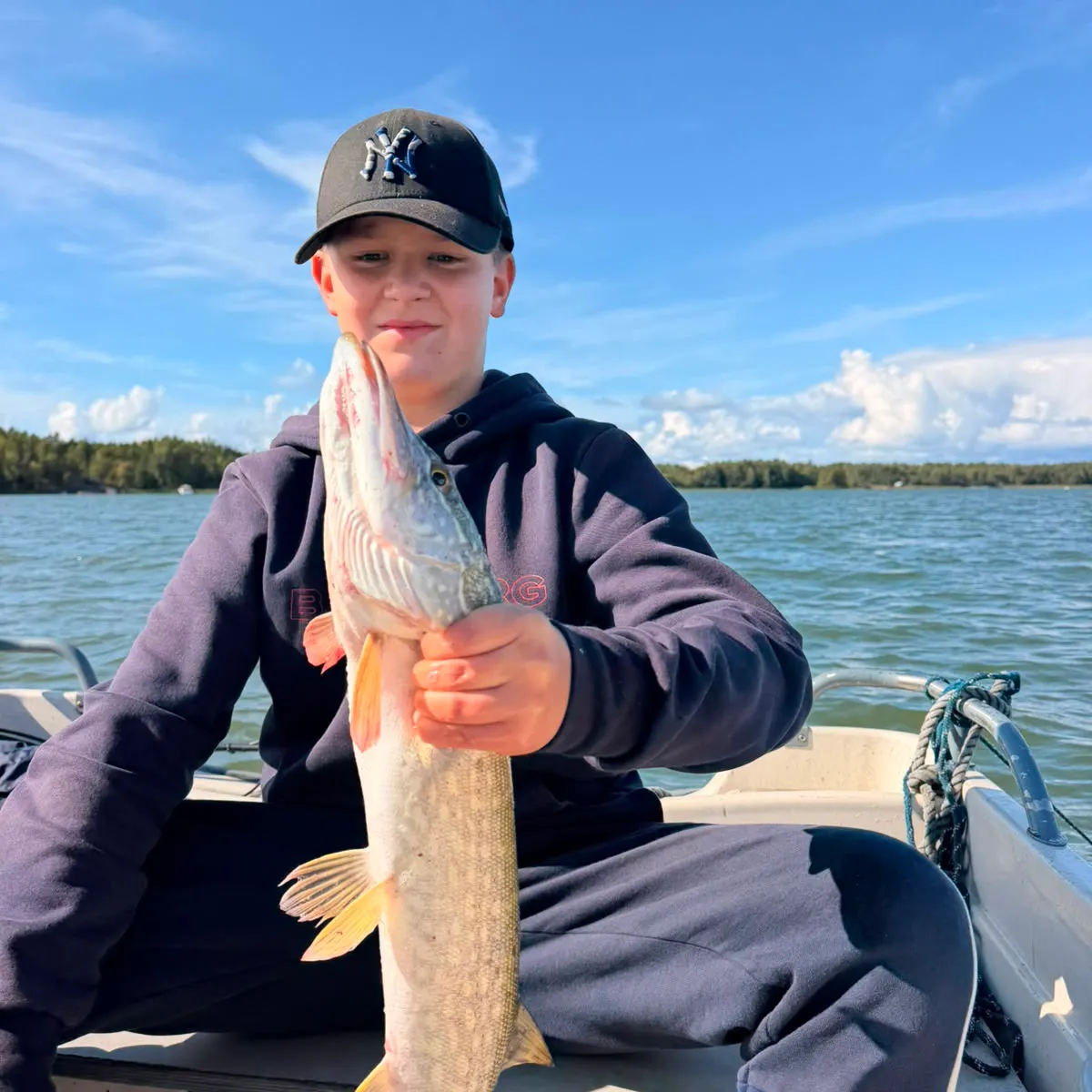 Northern pike caught on Fishbrain