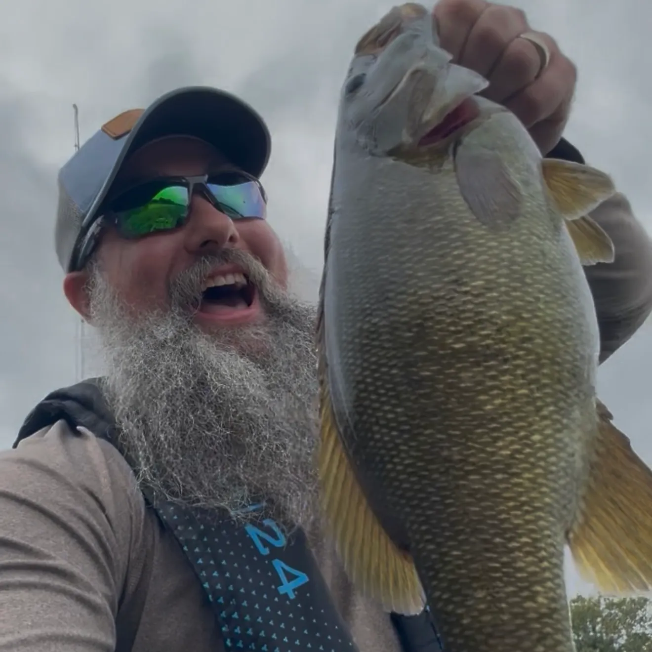 Smallmouth bass caught on Fishbrain