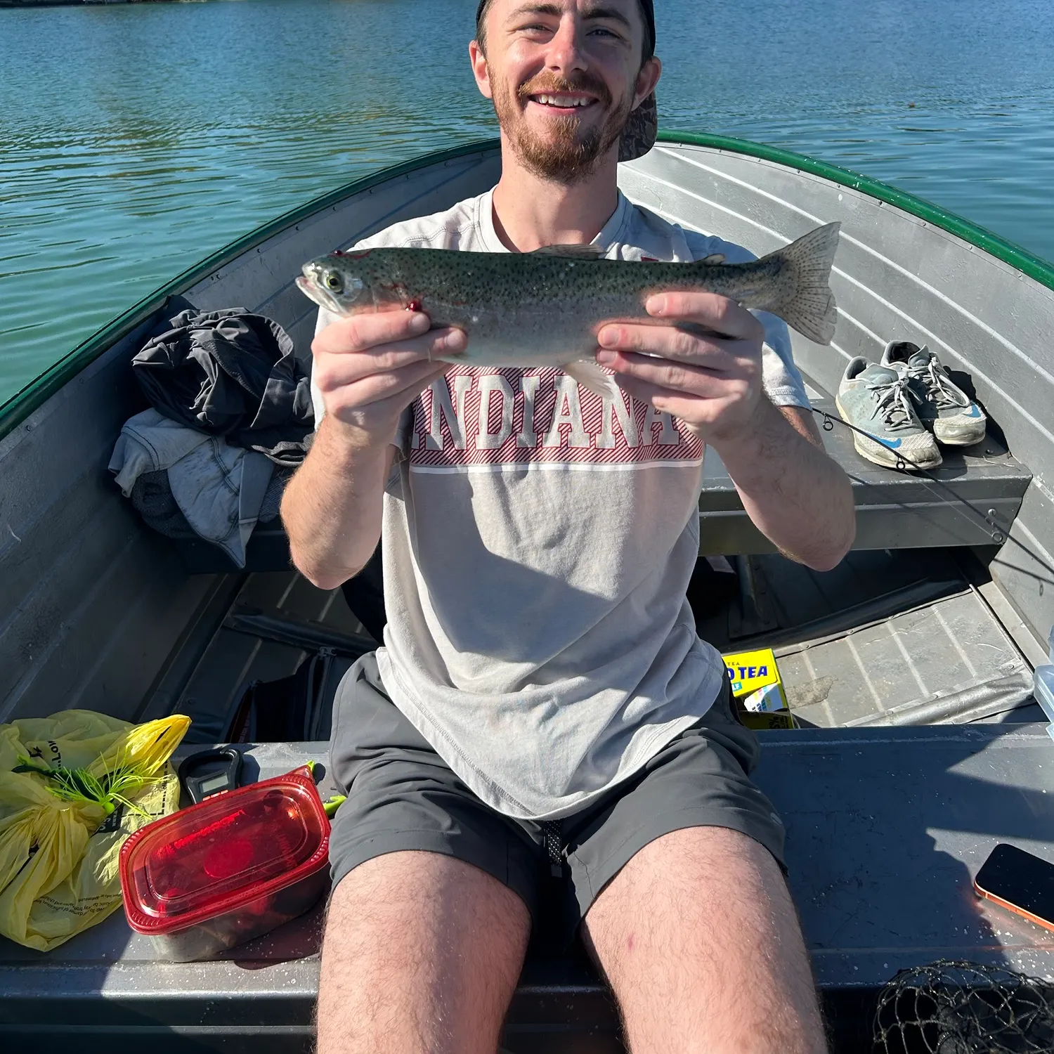 Rainbow trout caught on Fishbrain
