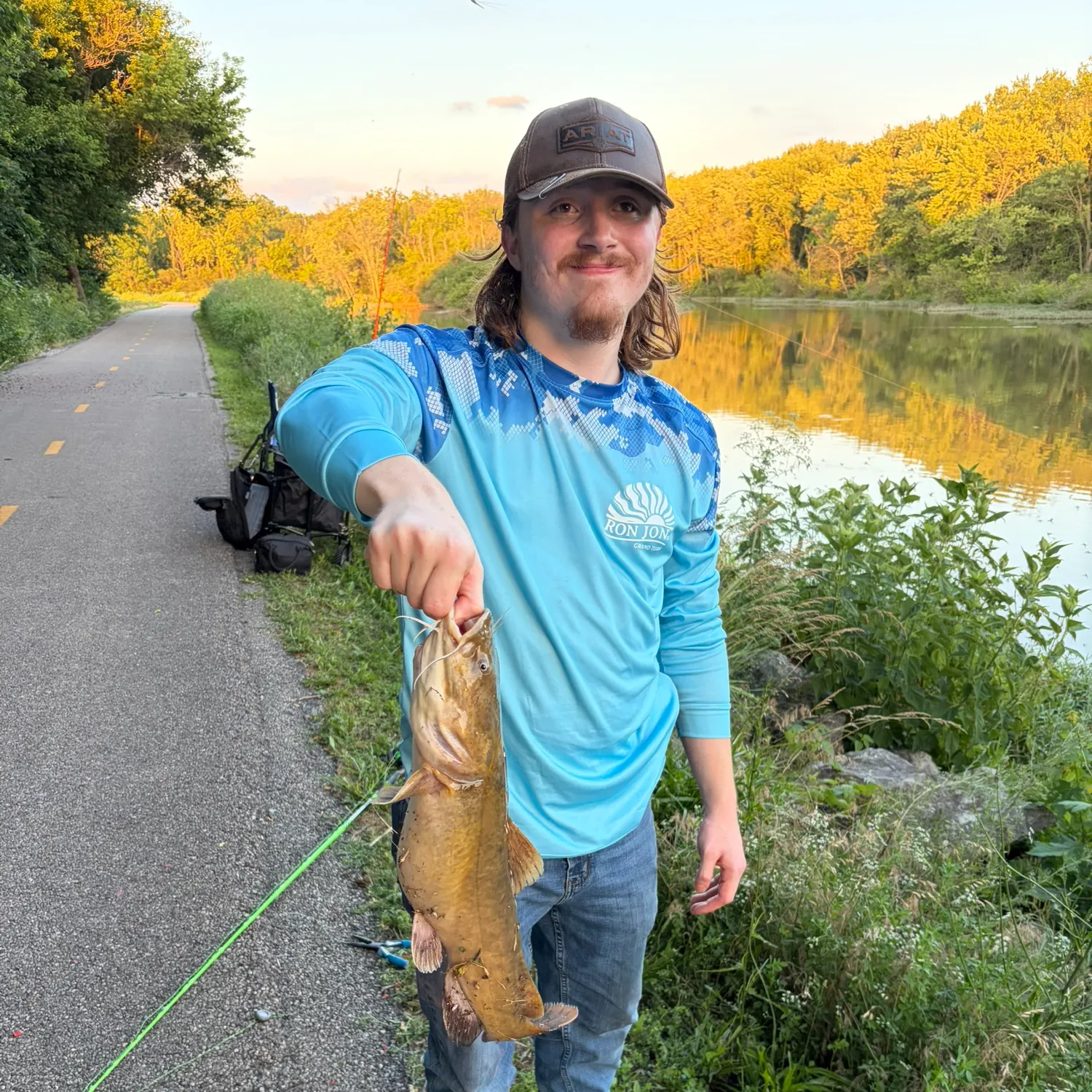 recently logged catches