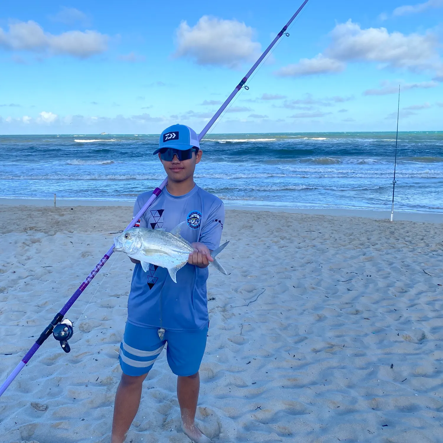 Giant trevally caught on Fishbrain